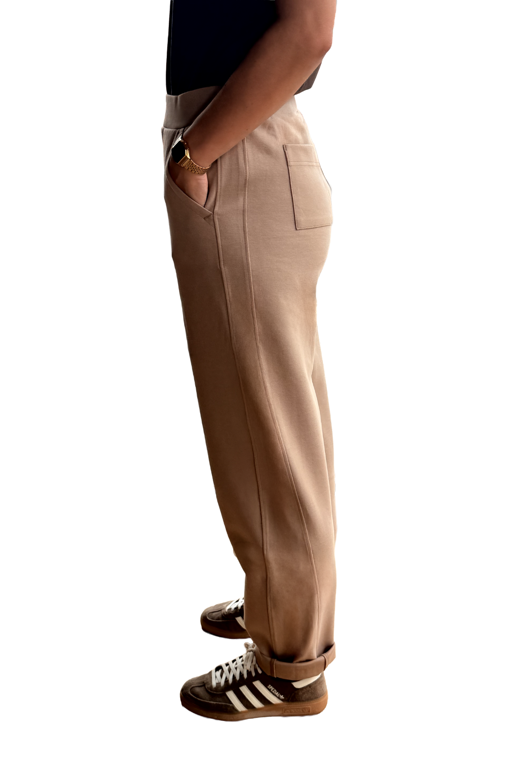 Elbsand Damen Hosen  Nougat