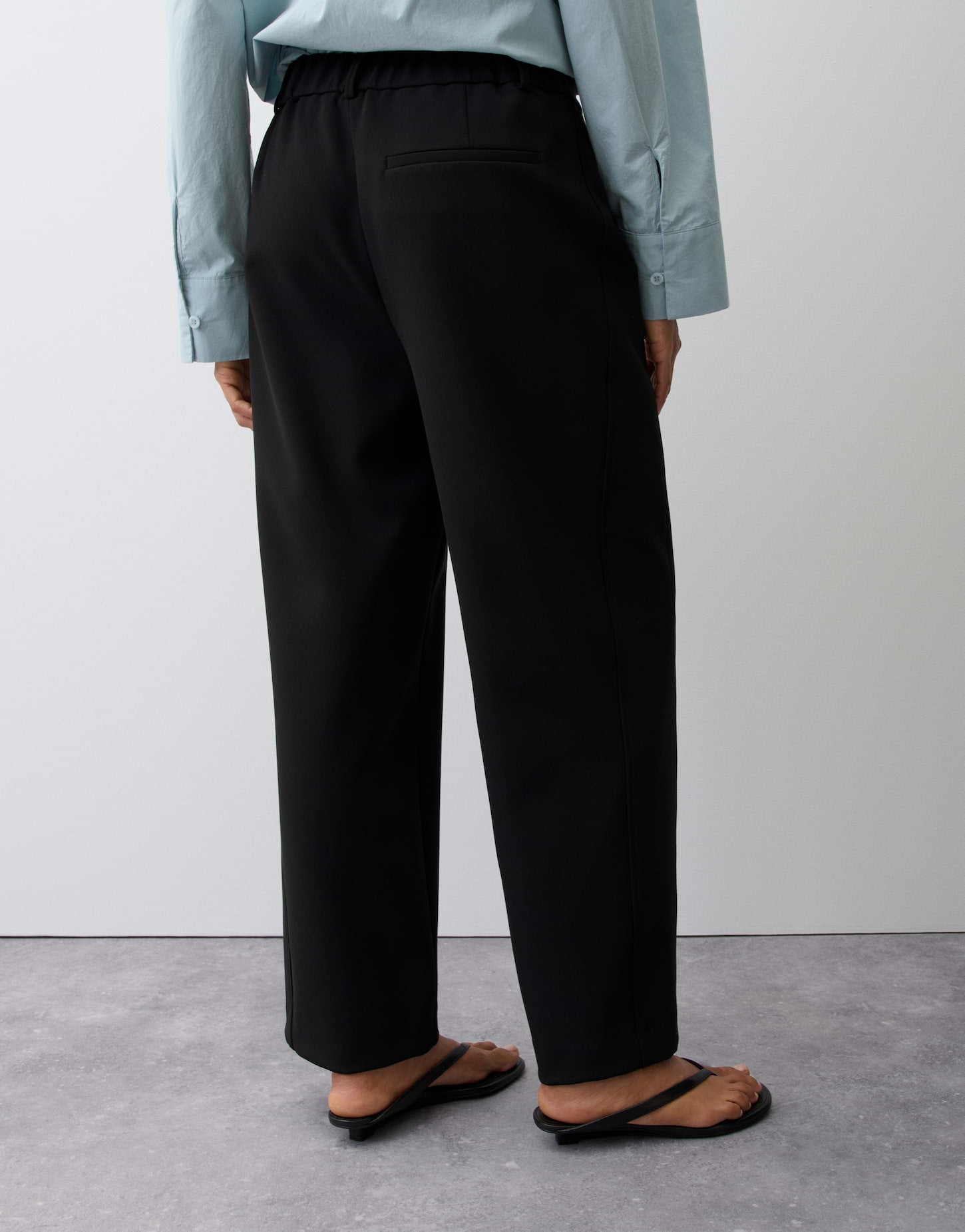 Opus Pants Damen Hosen Black