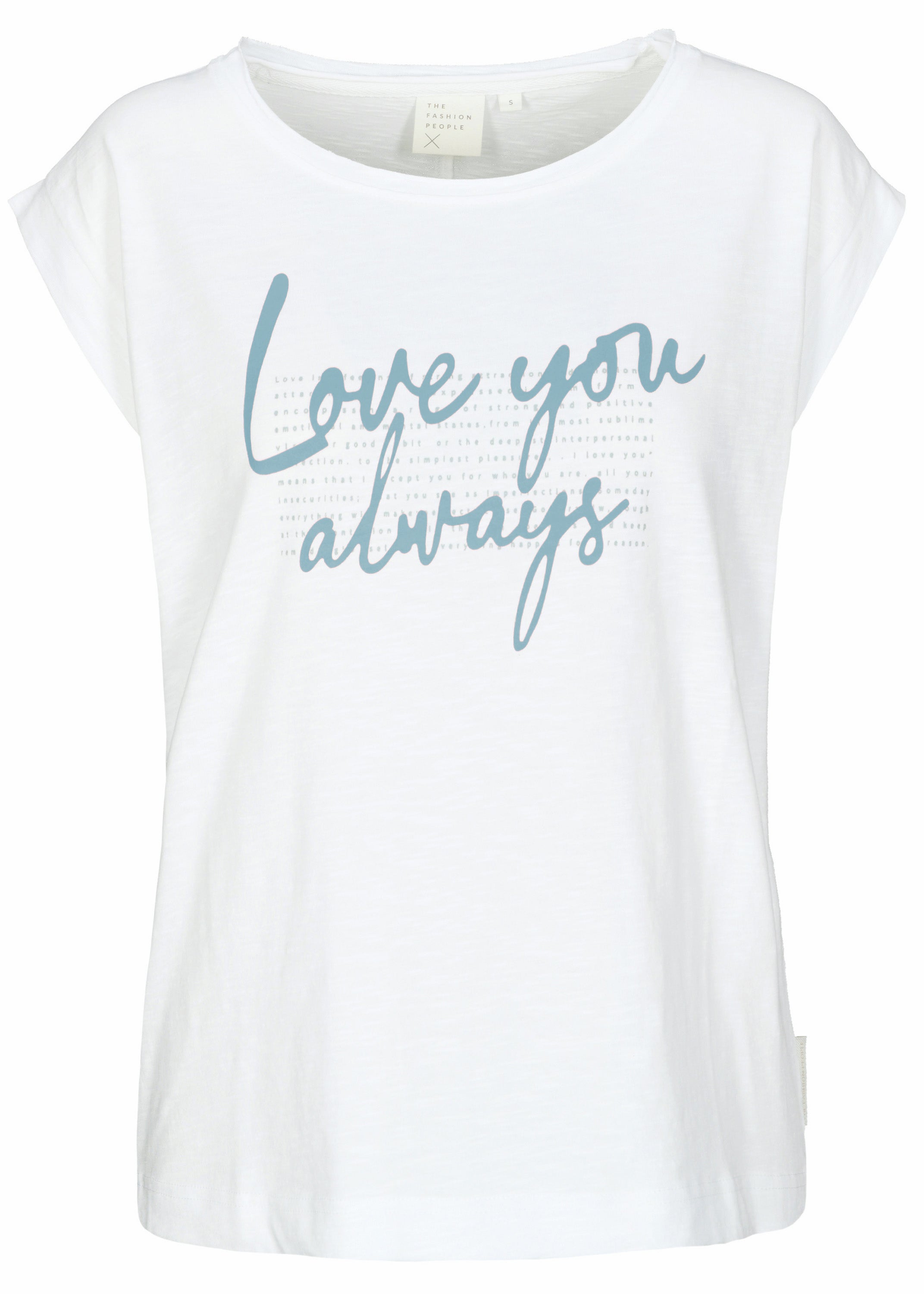 Fashion People Damen T-Shirts Bright White Pr