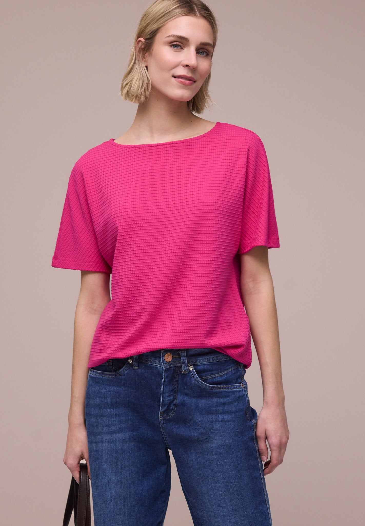 Street One Damen T-Shirts Magenta D