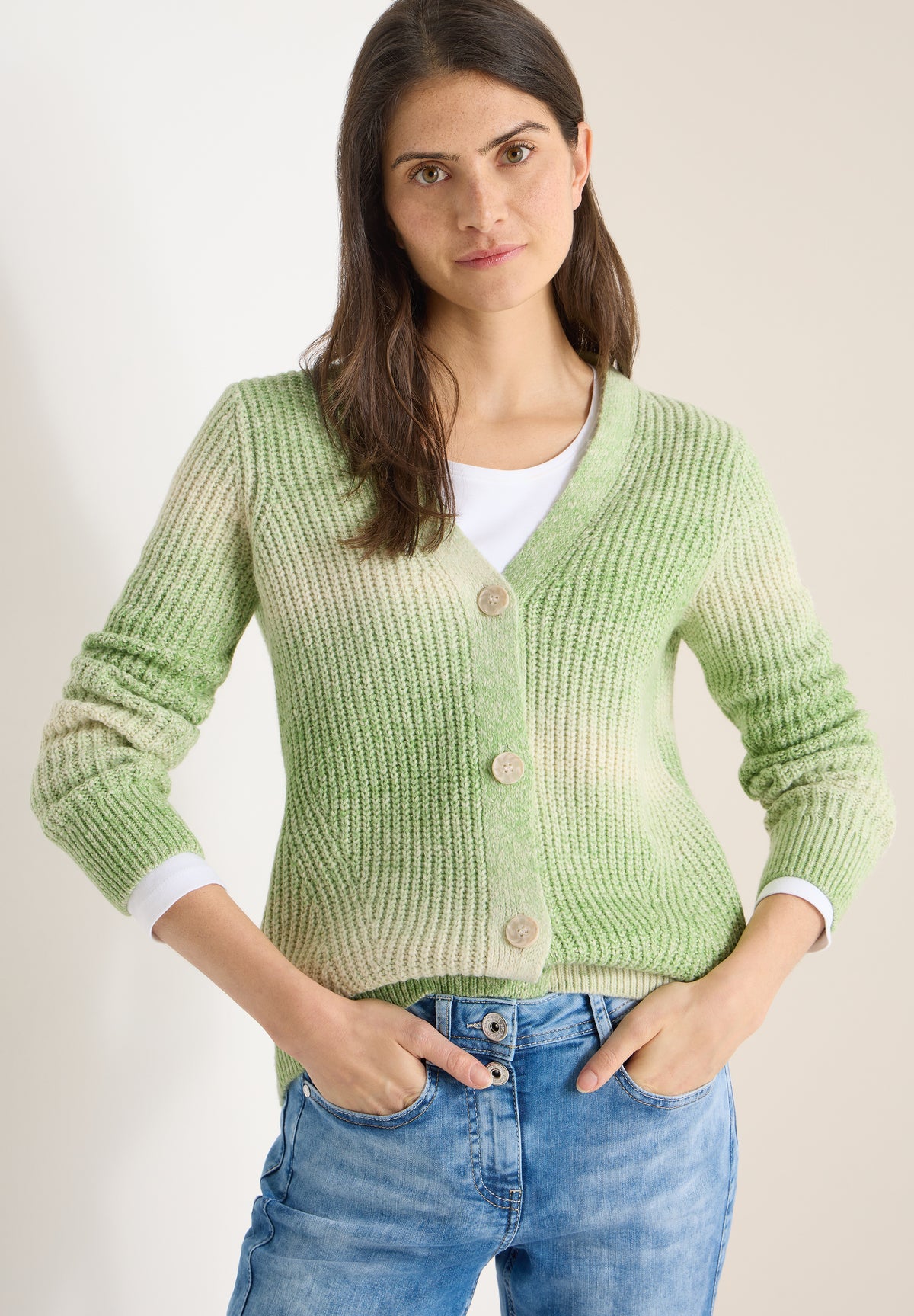 Cecil Damen Strickjacken Bamboo Gr