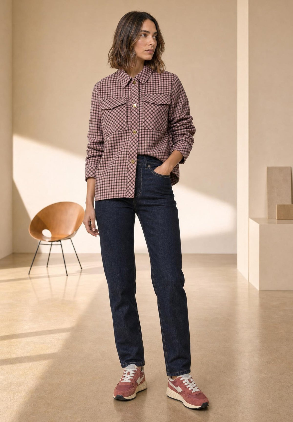 Street One Damen Blazer Warm Blus