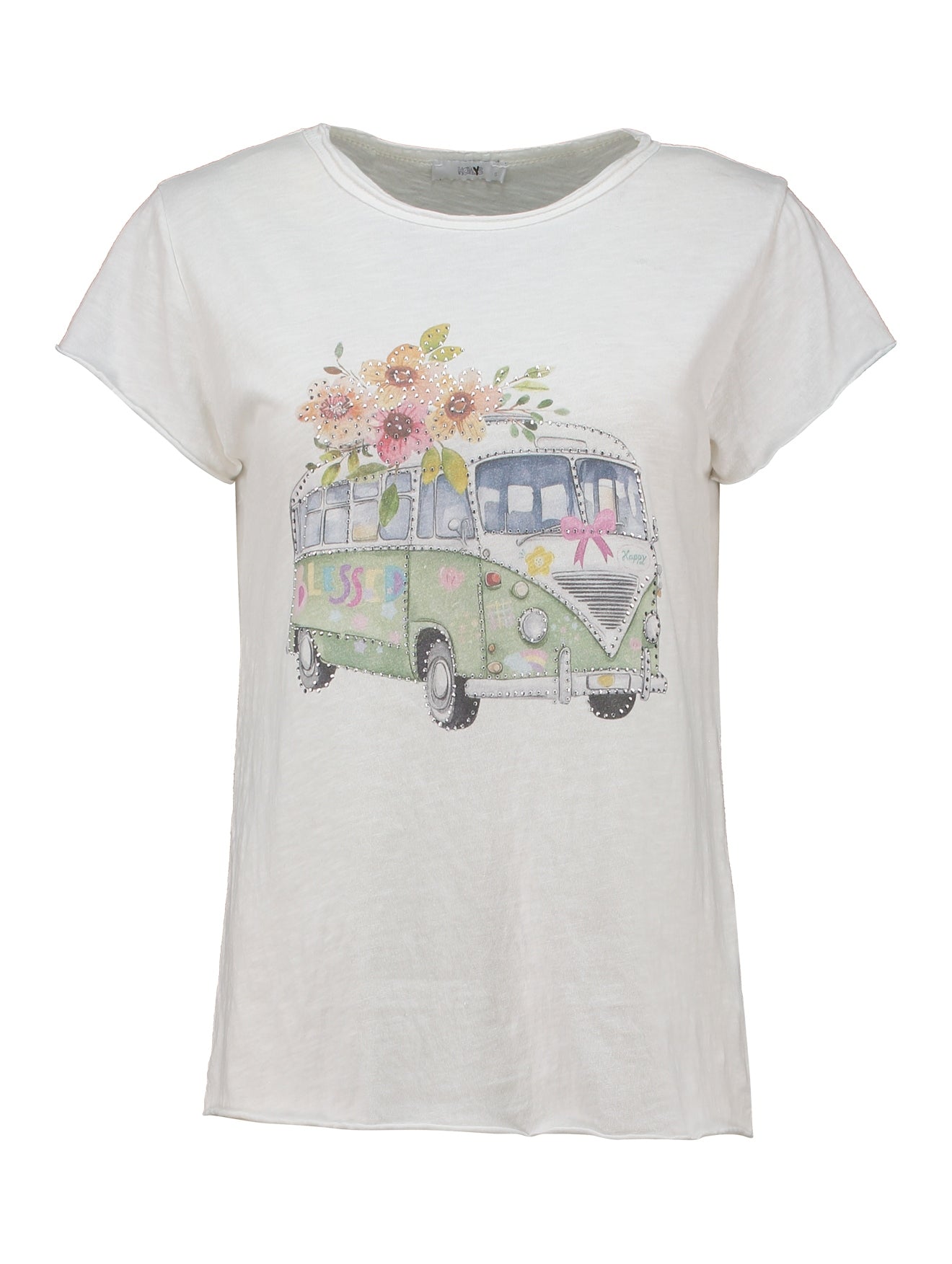 Haily's Damen T-Shirts  Matcha Bus