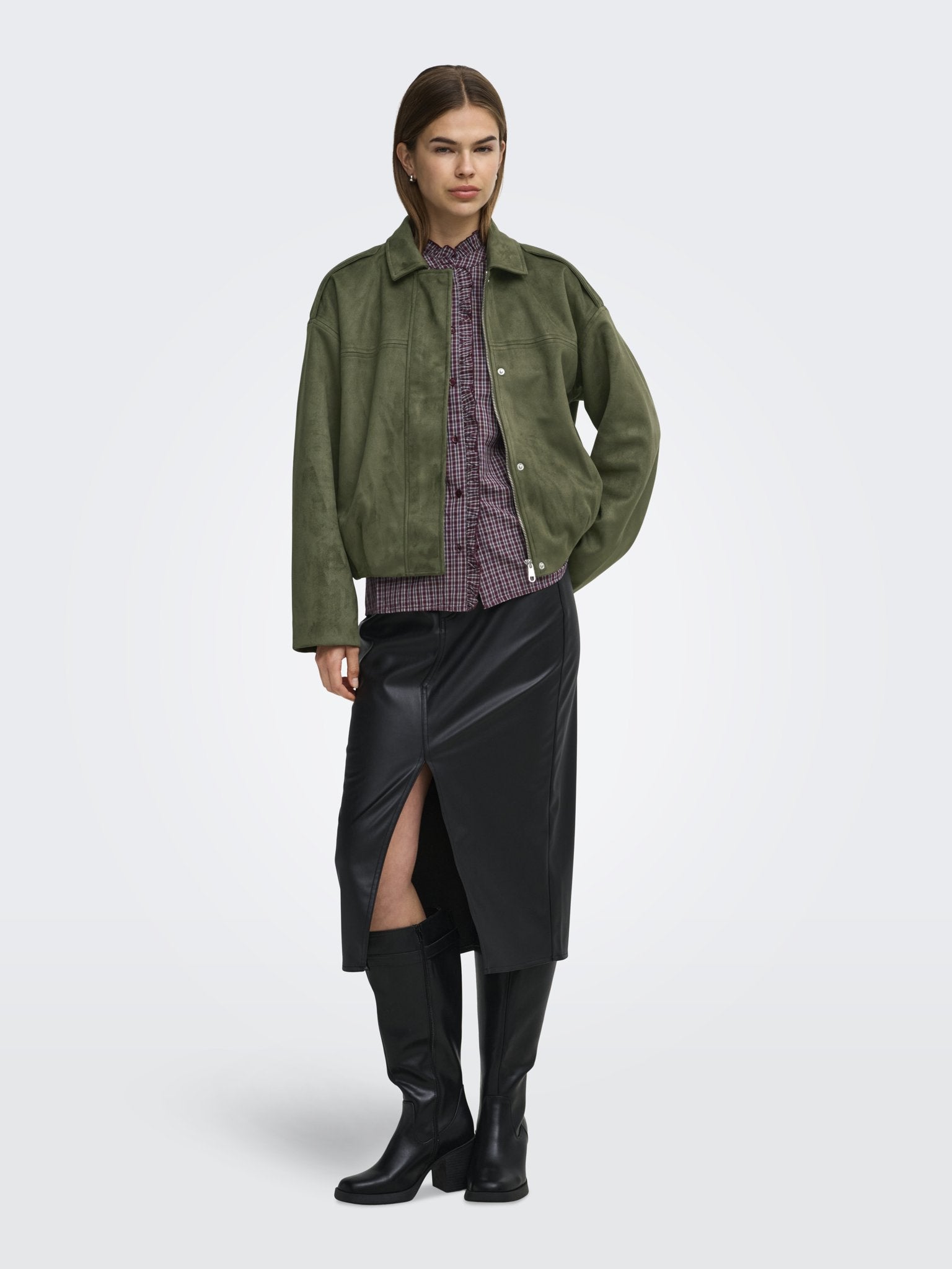 Only Damen Jacken Grape Leaf
