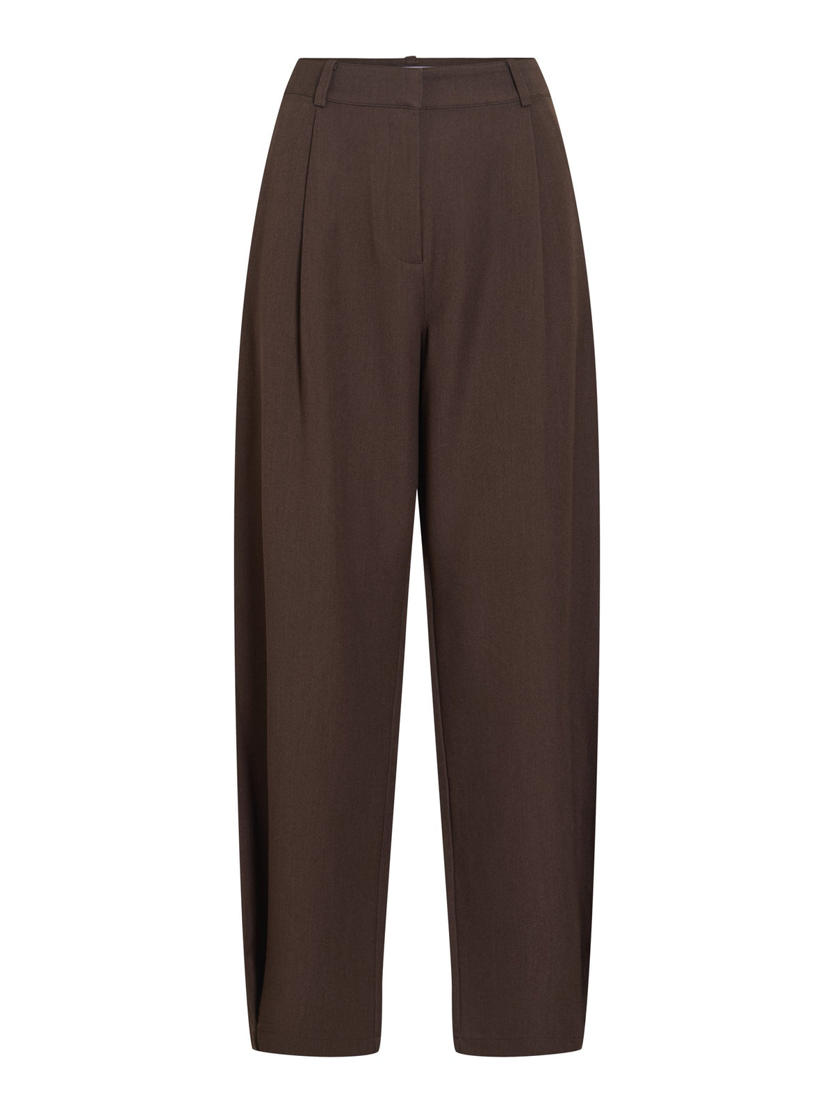 Vila Damen Hosen Coffee Bean/Mel