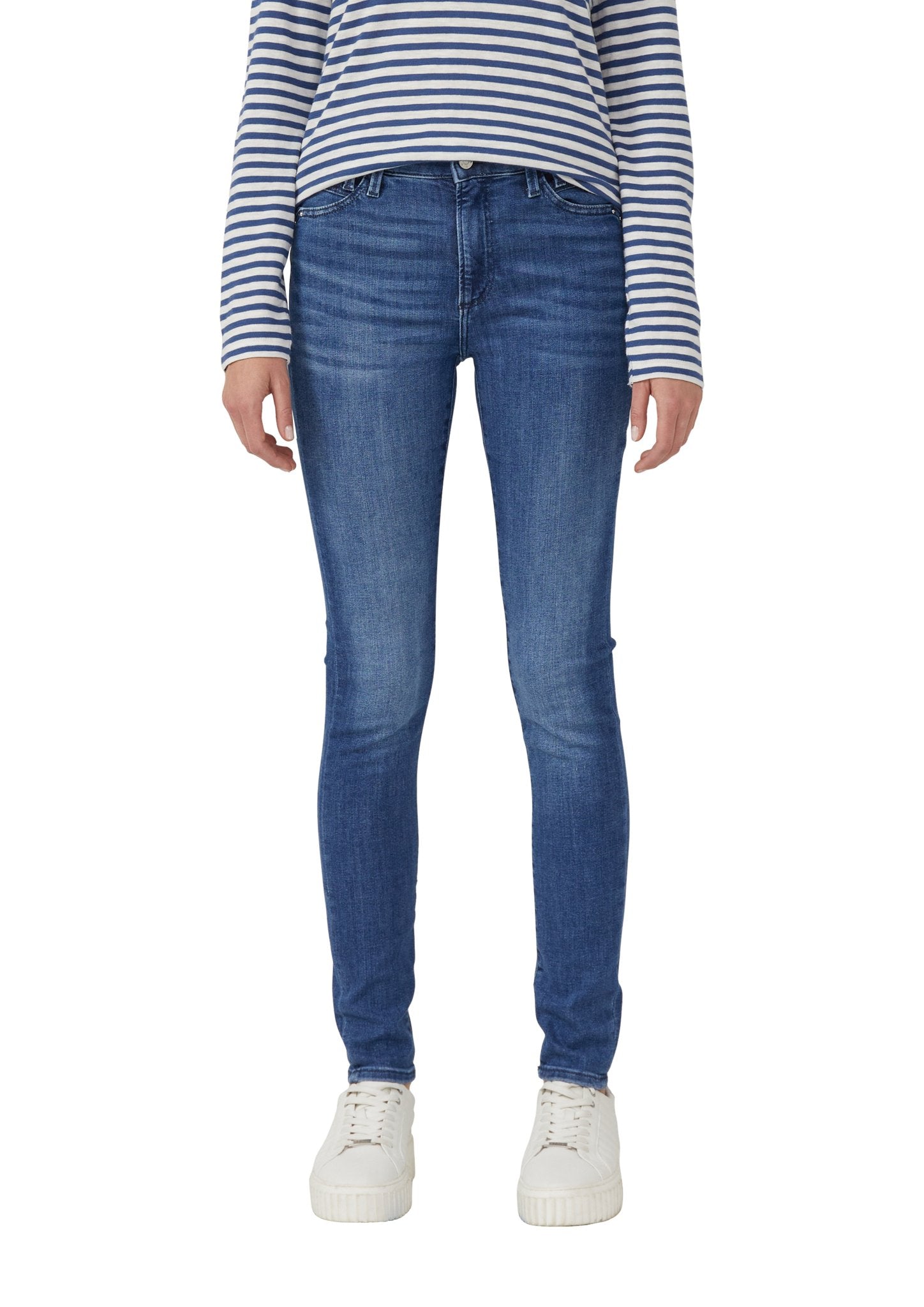 S. Oliver red Damen Jeans Z Blue
