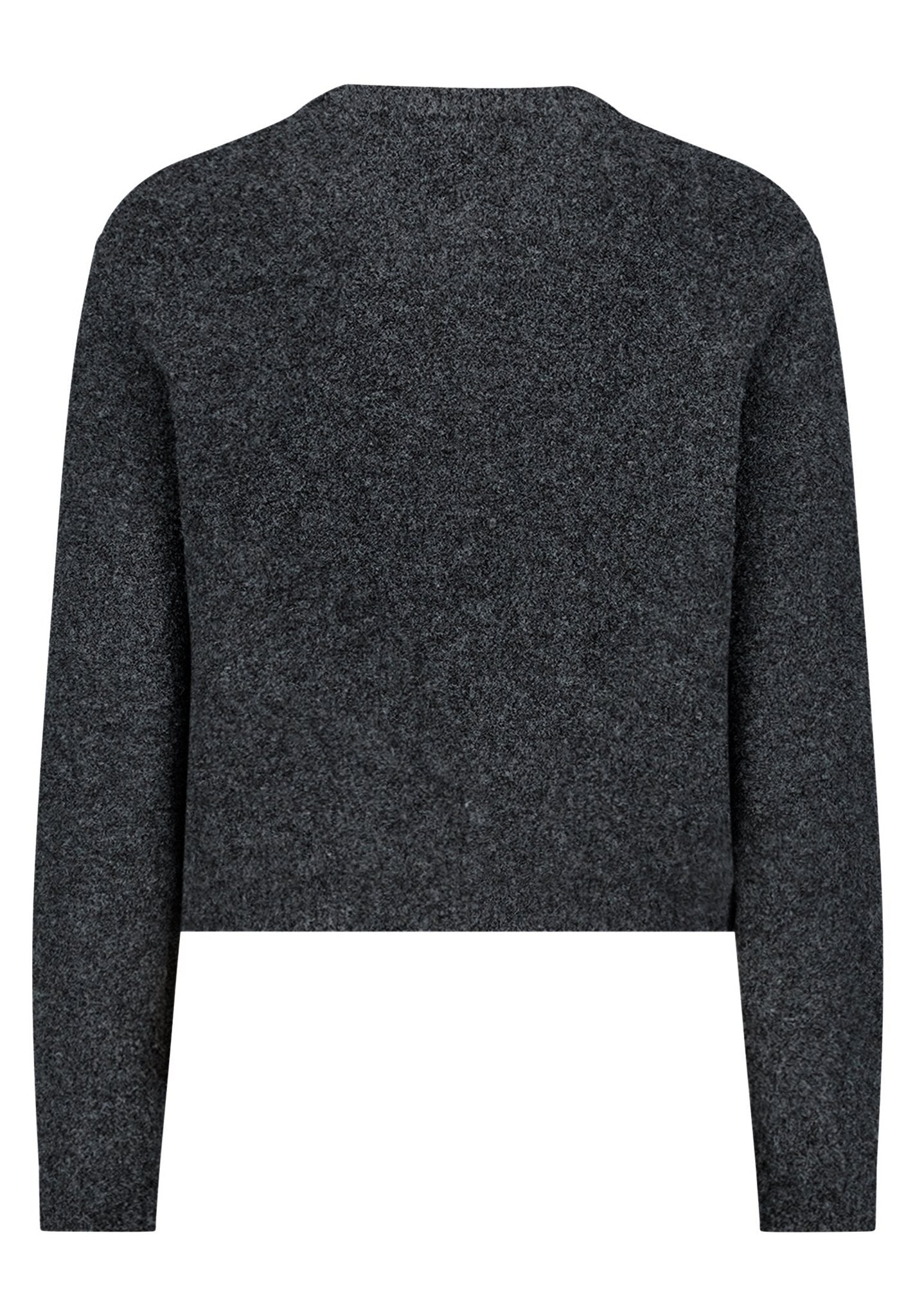 Betty & Co Damen Strickjacken Dark Grey Melan