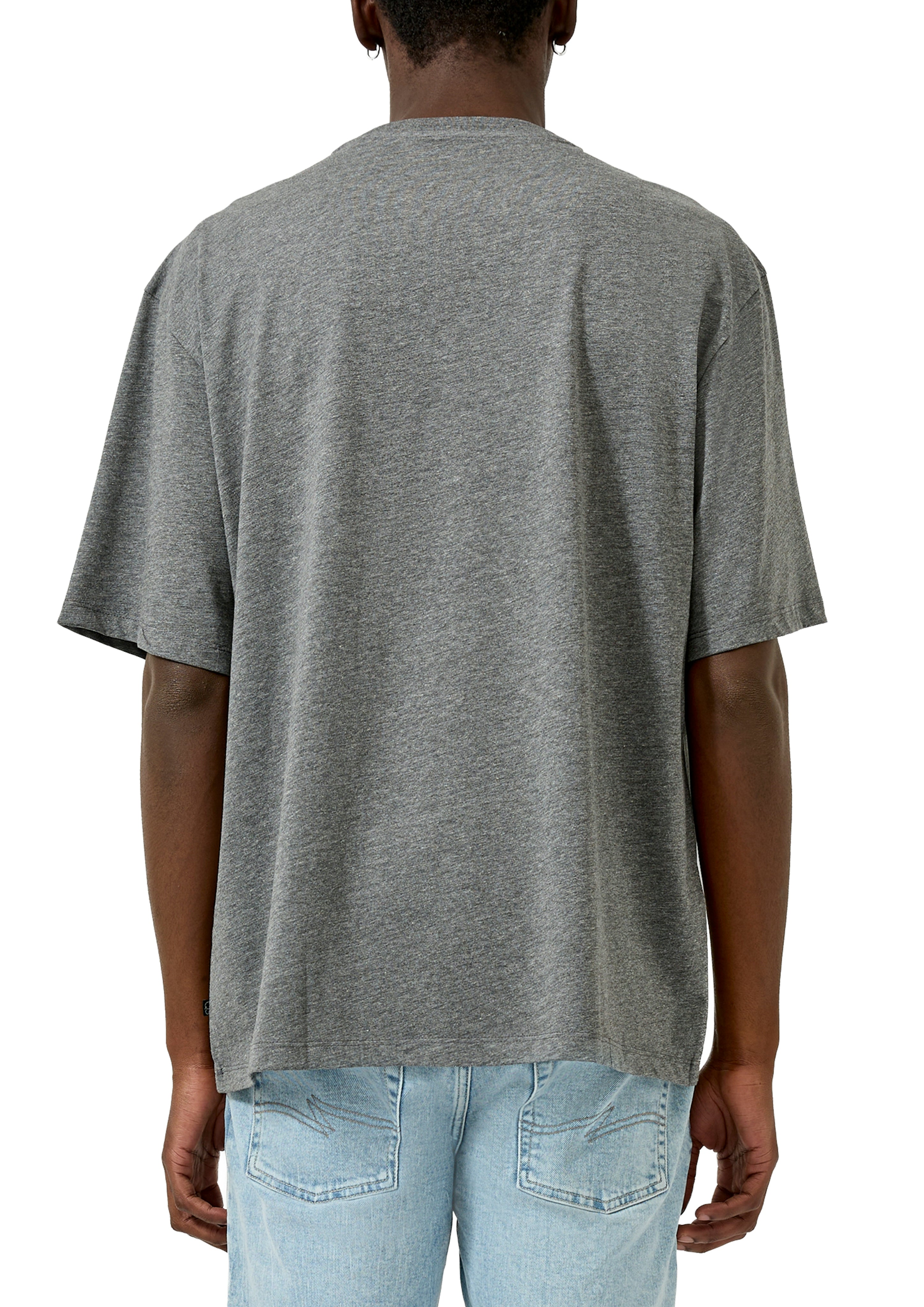 QS by S.Oliver Herren T-Shirts kurz Grey/Black