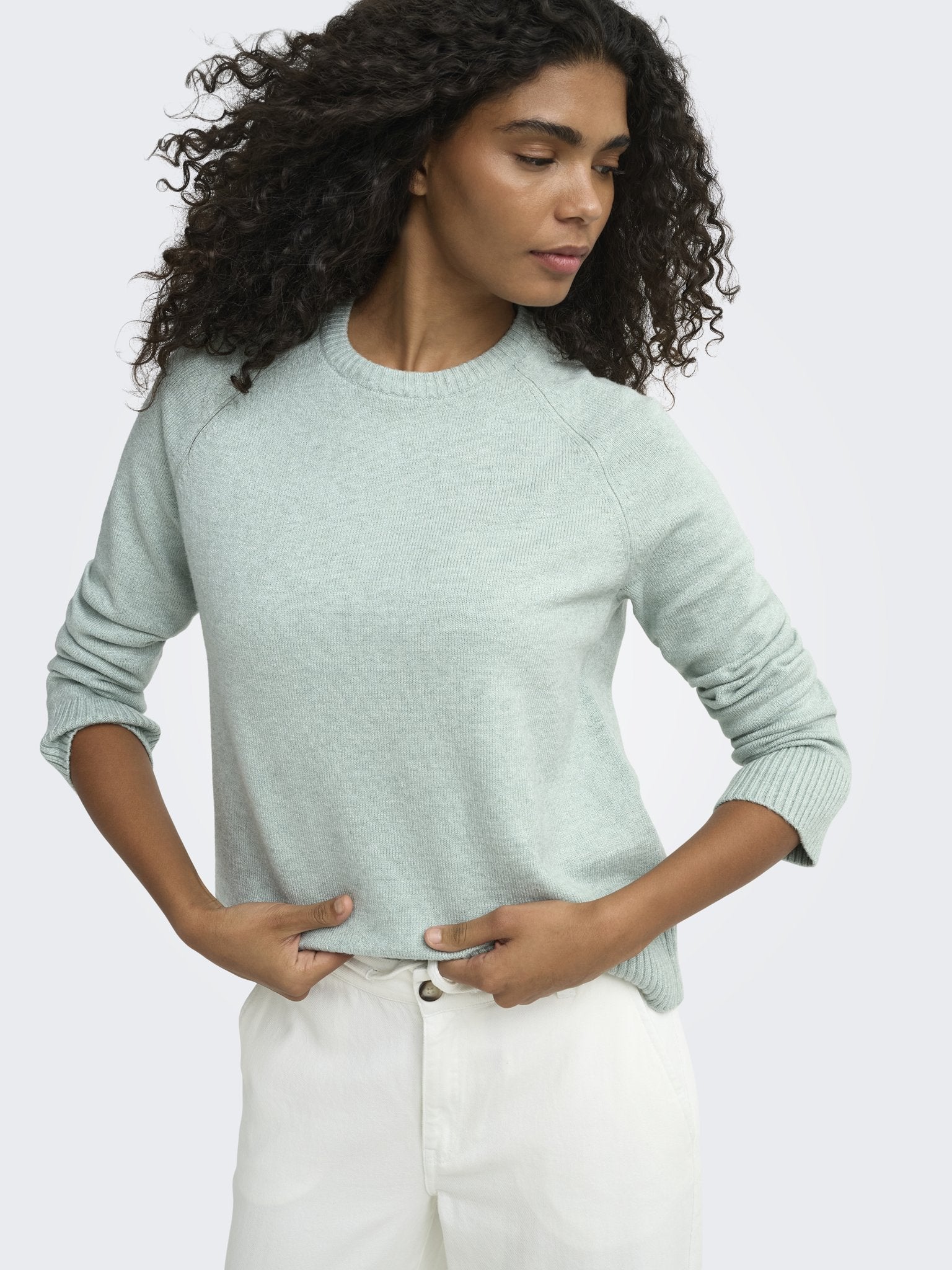 only Damen Pullover Jadeite