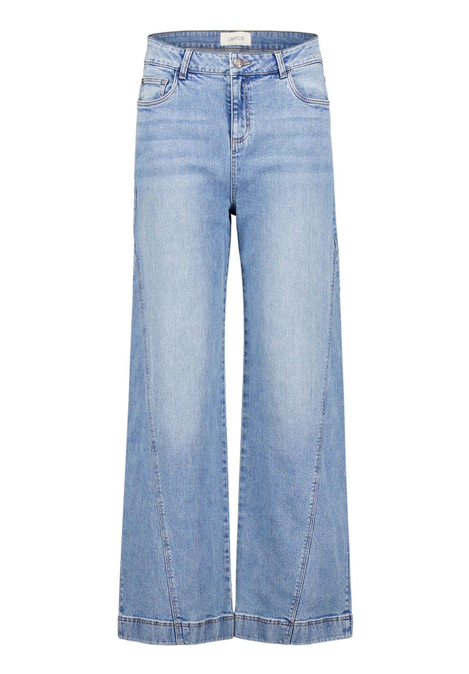 Cartoon Damen Jeans Middle Blue Den