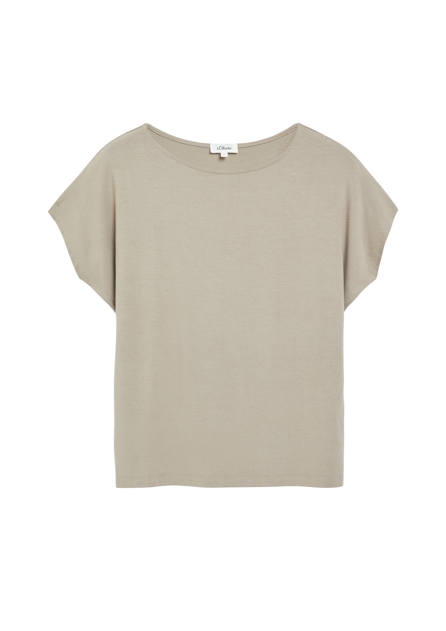 S. Oliver red Damen T-Shirts  Grey/Black