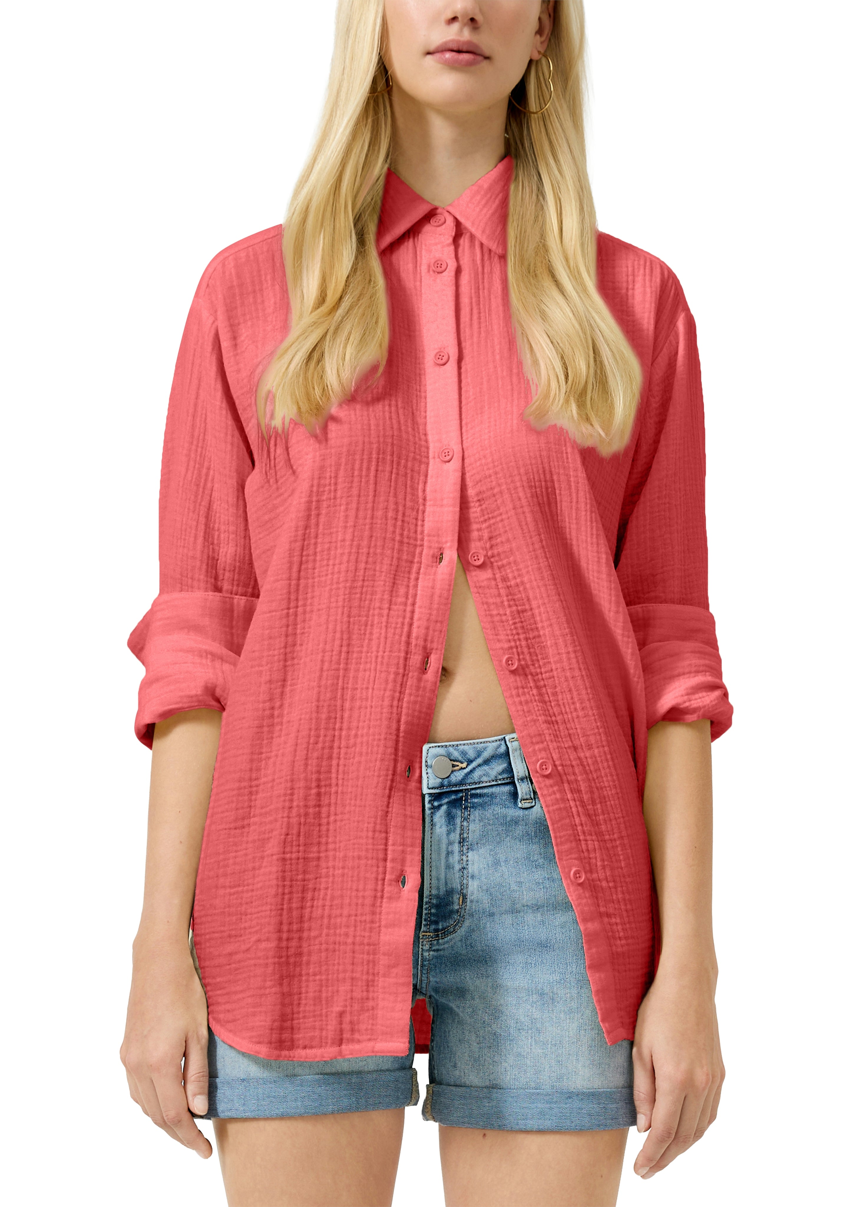 QS by S.Oliver Damen Blusen Red