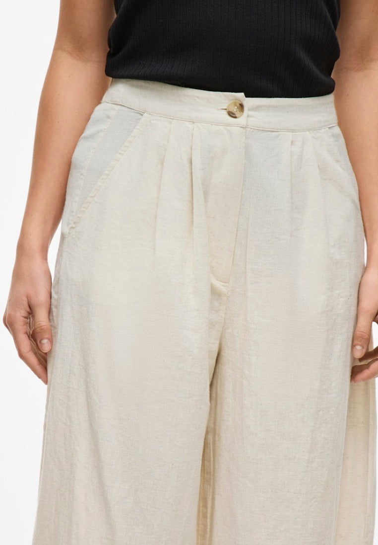 Vila Damen Hosen Super Light Nat