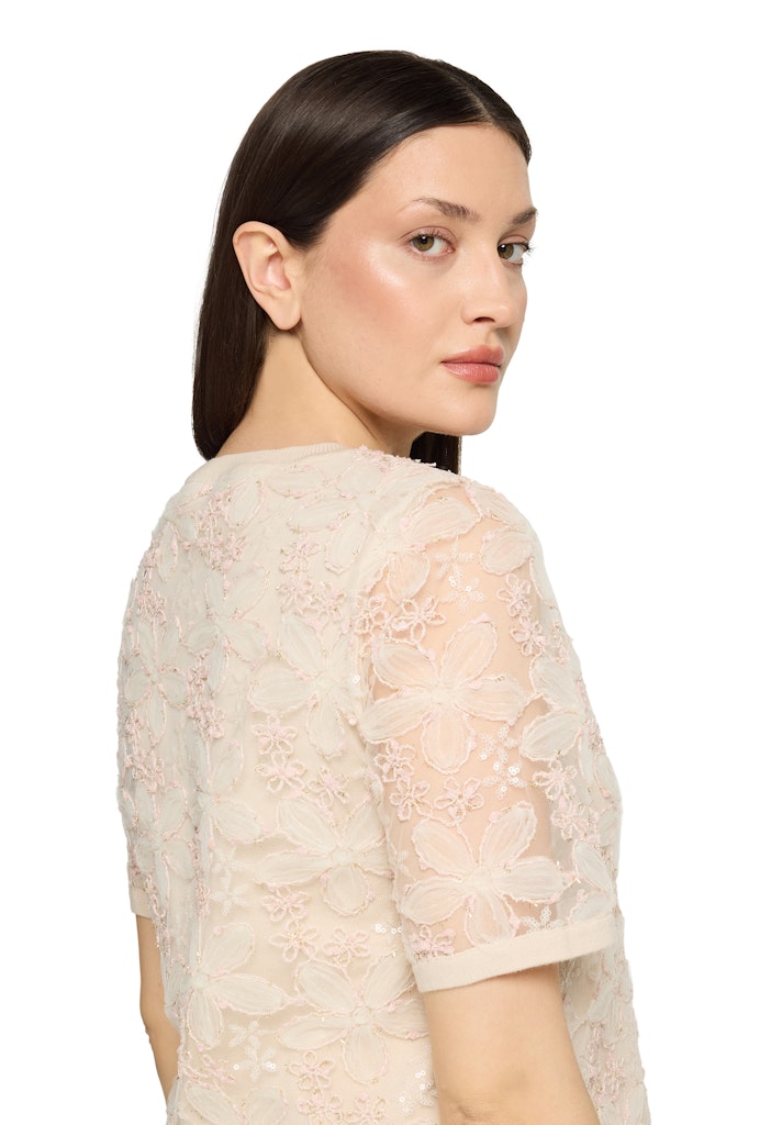 Betty & Co Damen Pullover Nature/Rosé