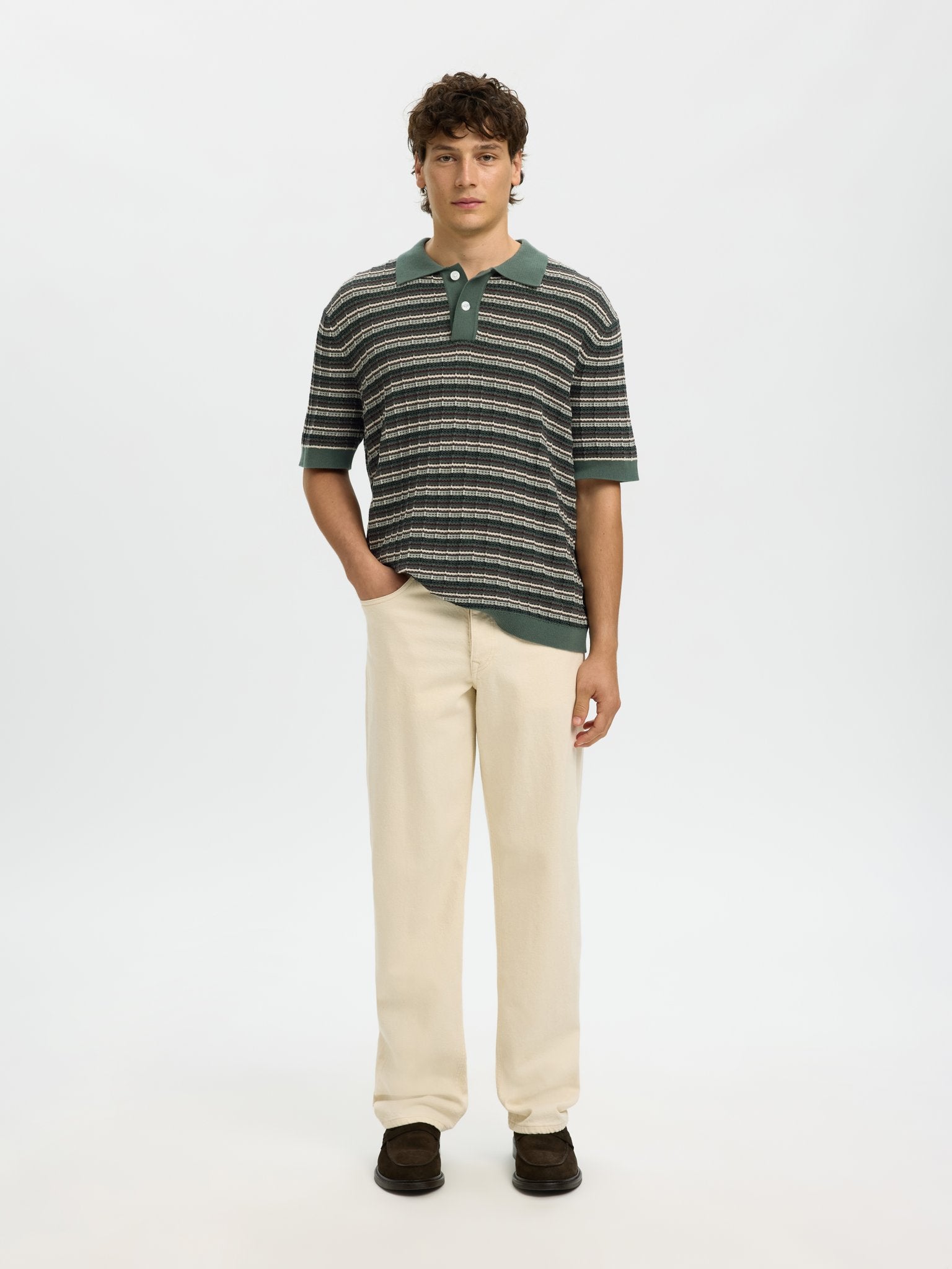 Selected homme Herren Polo-Shirts  Balsa