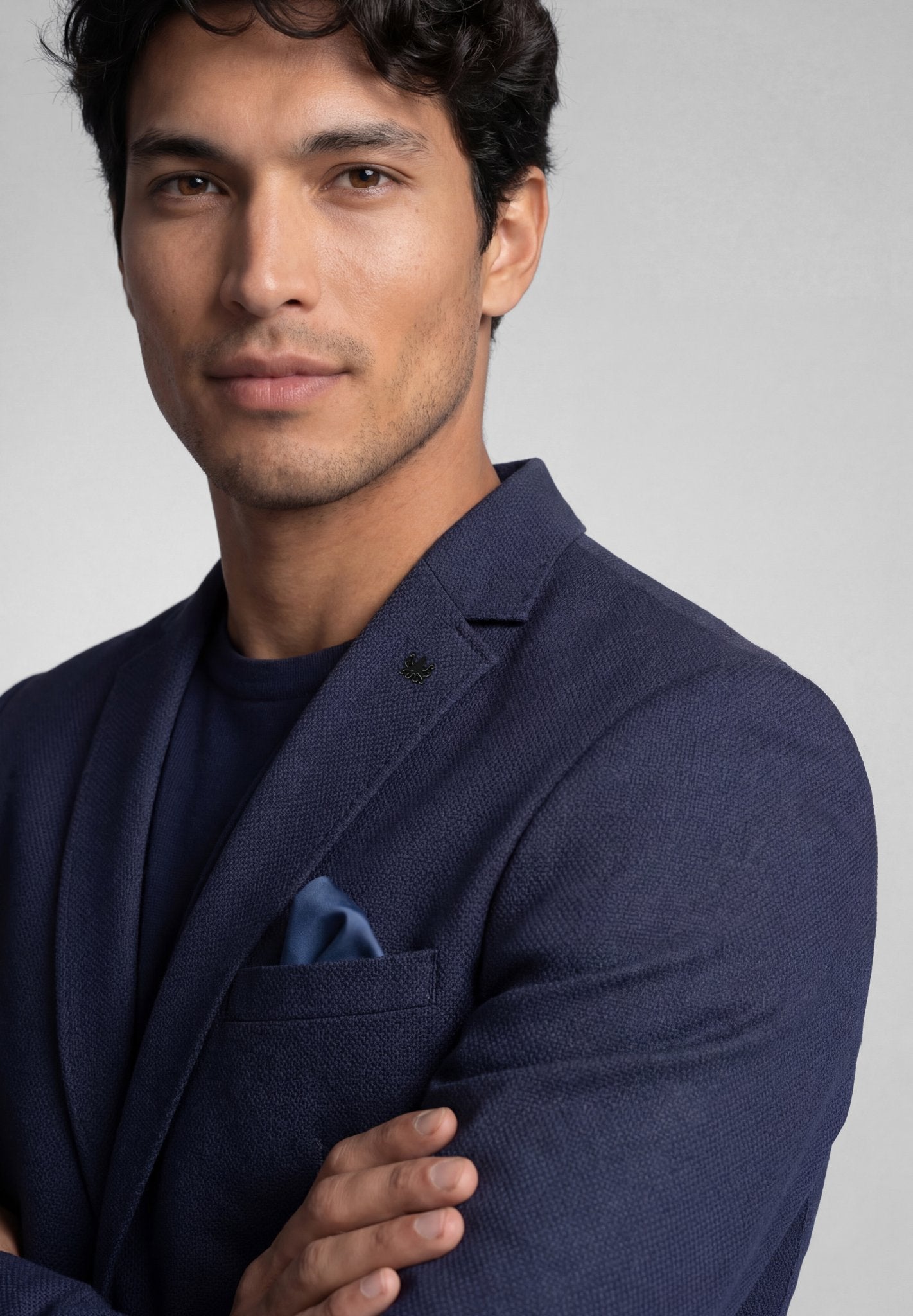 Calamar Herren Sakkos Dark Navy