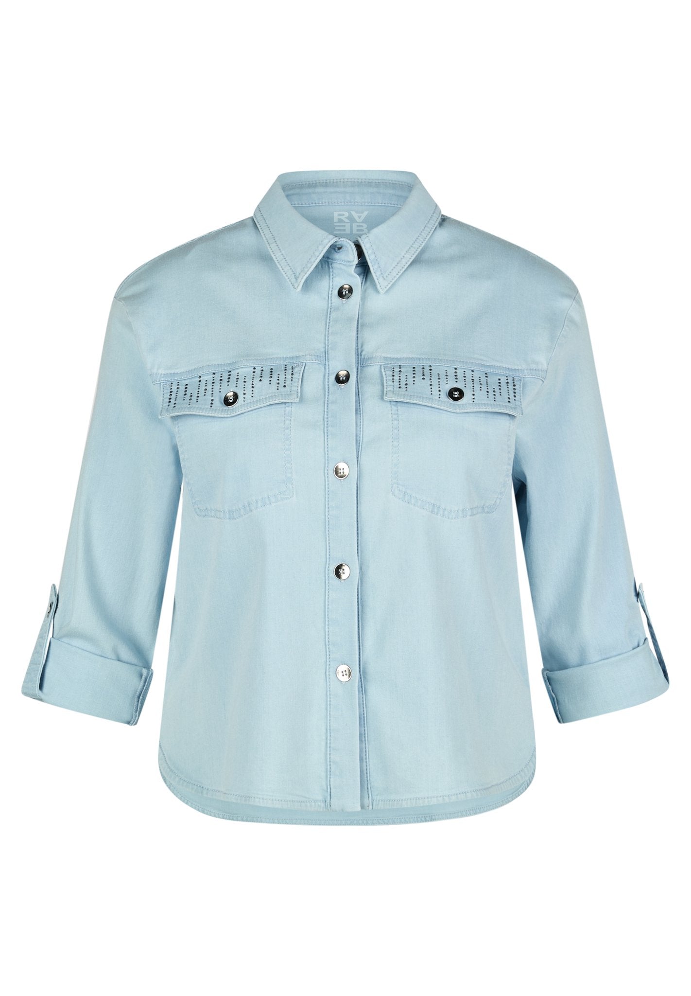 Rabe Damen Blusen Bleachedblue