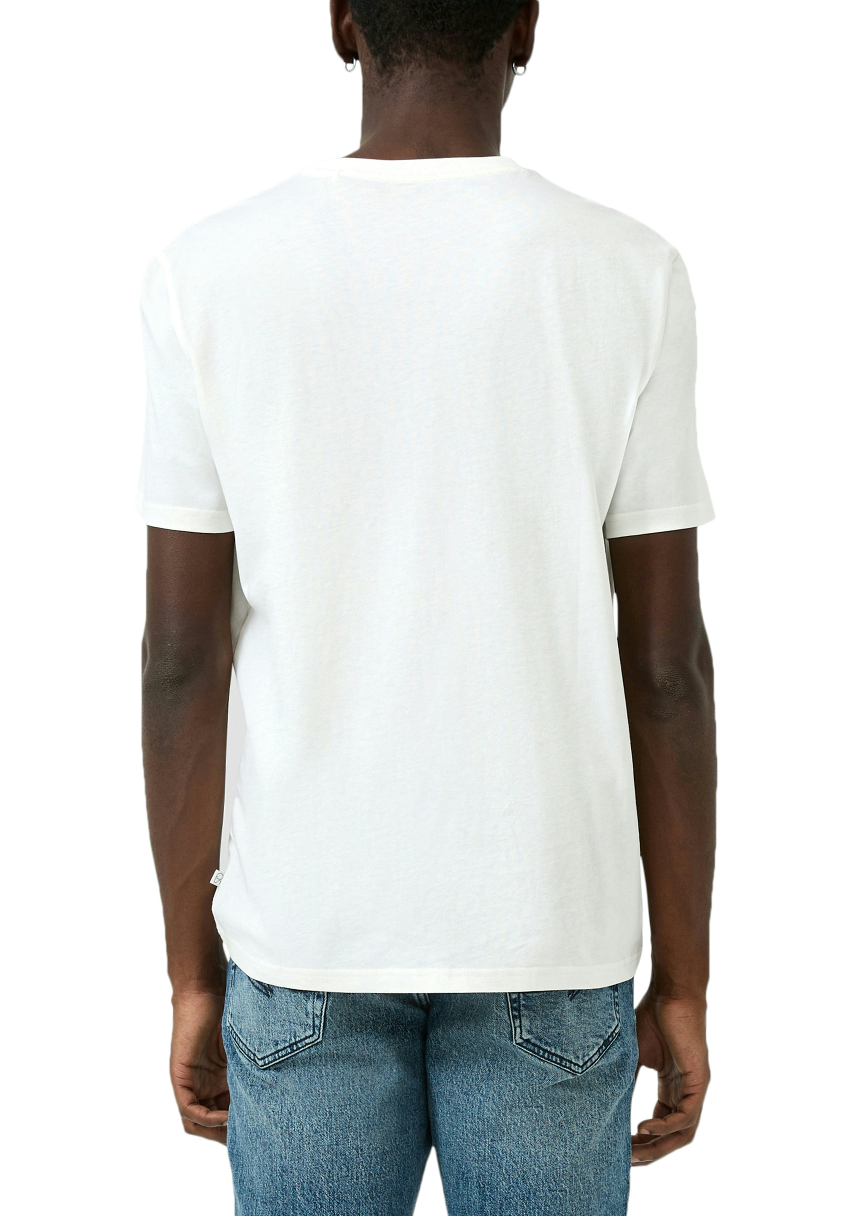 QS by S.Oliver Herren T-Shirts kurz White