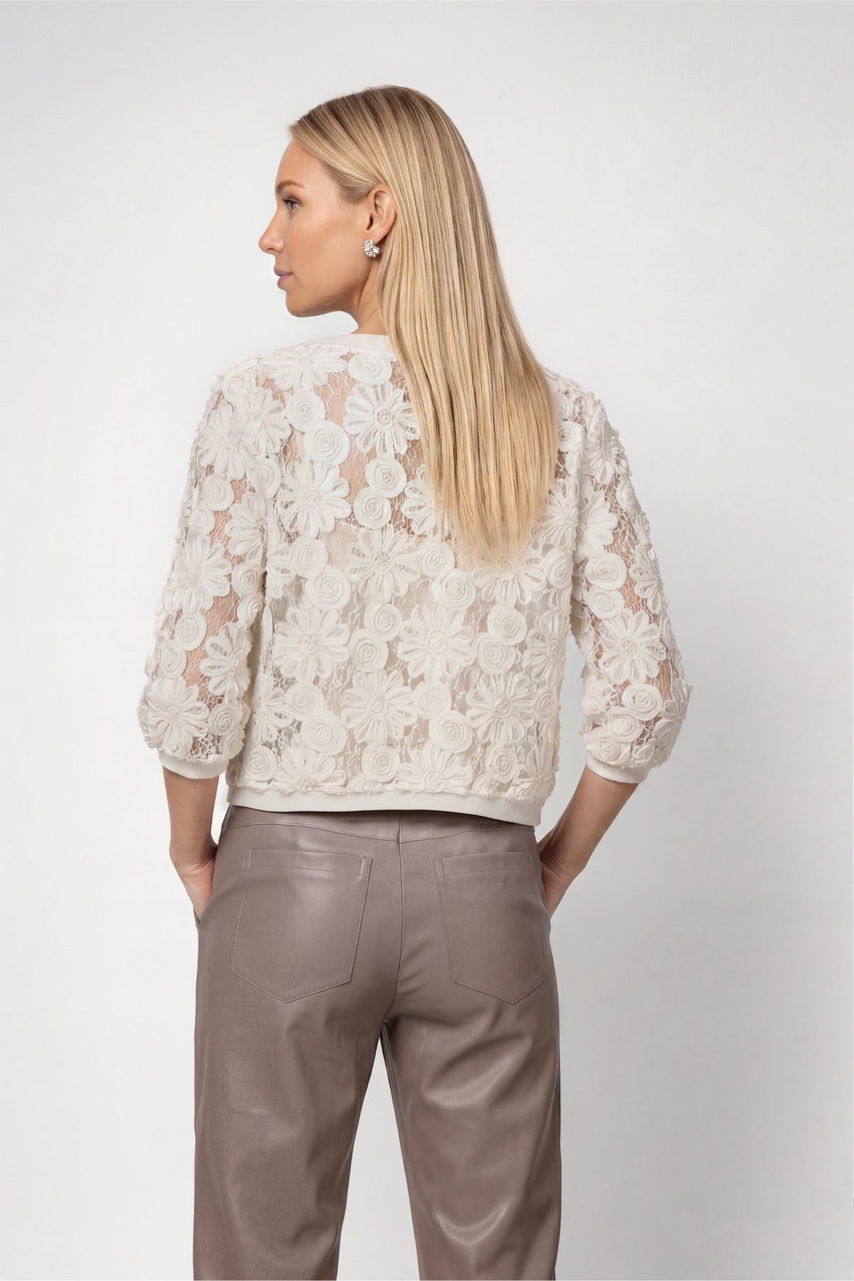 Monari Damen Strickjacken  Pearly