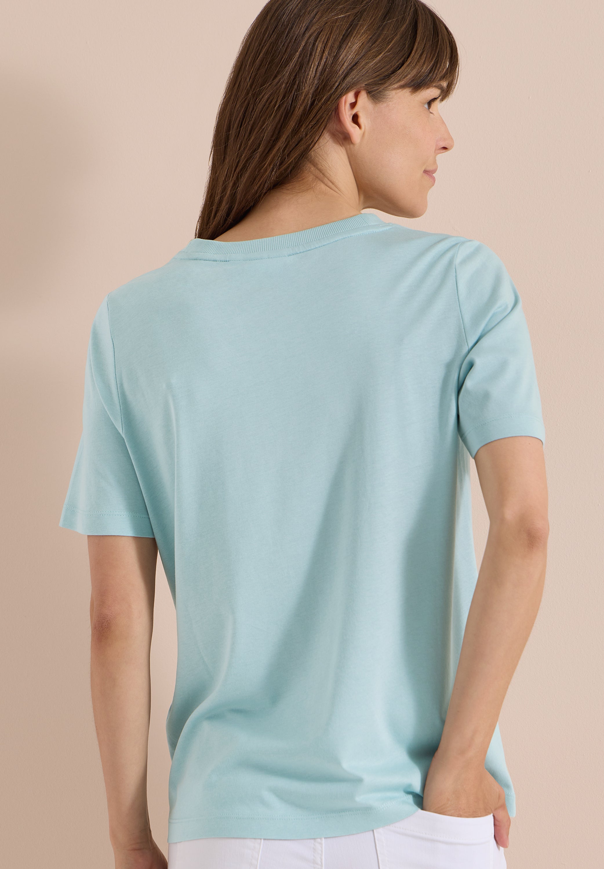 Cecil Damen T-Shirts Crystal M