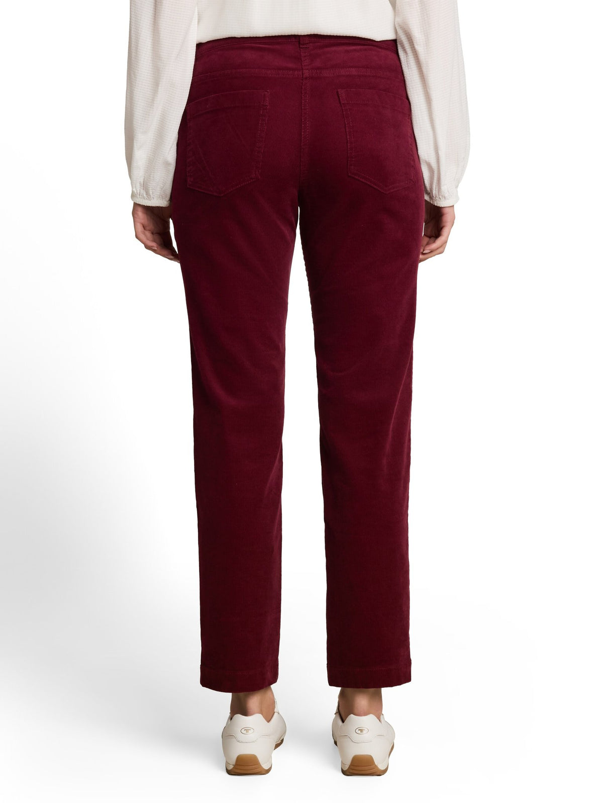 Tom Tailor Damen Hosen Preppy Plum