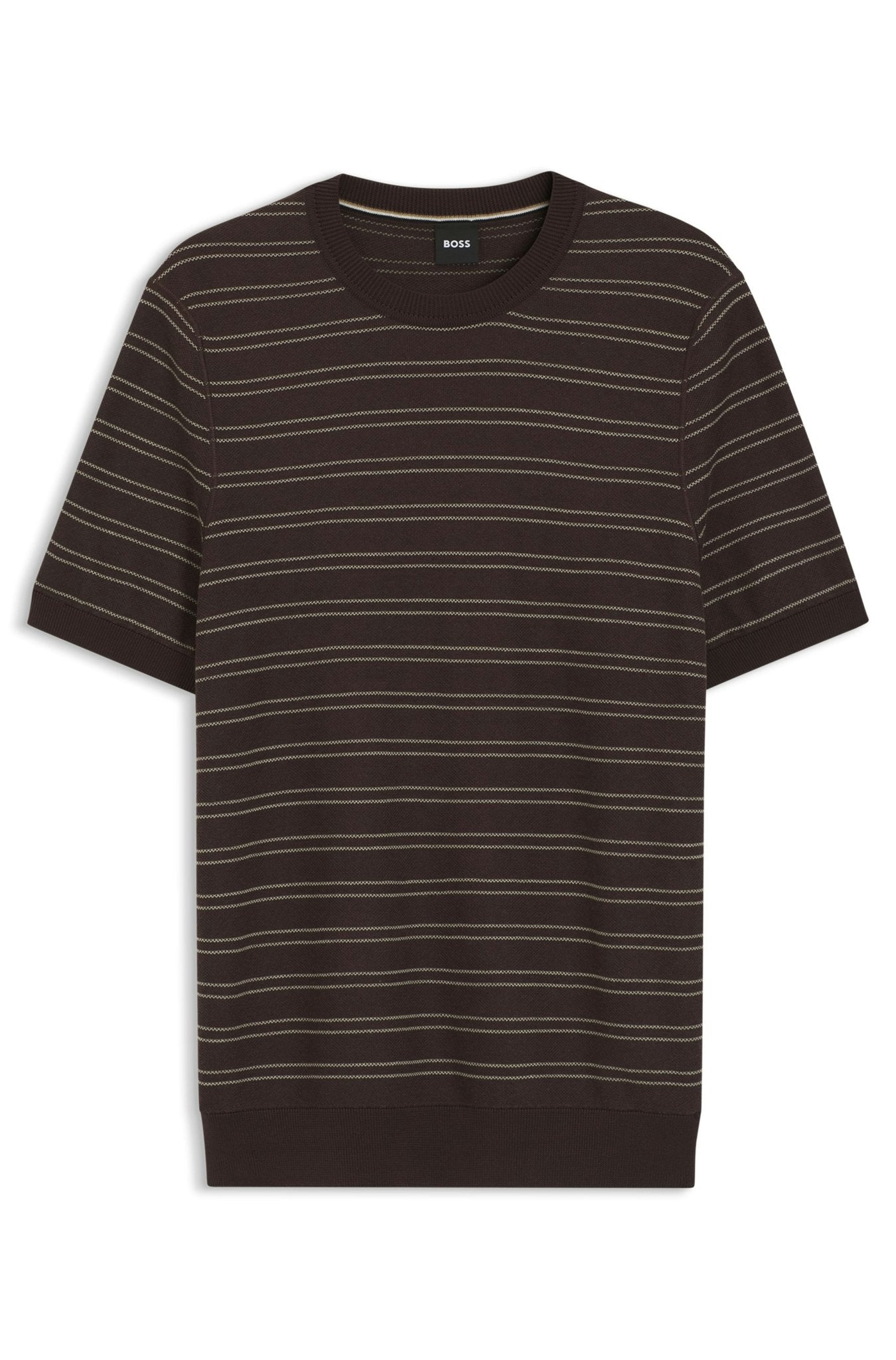 Boss Herren Pullover  Dark Brown