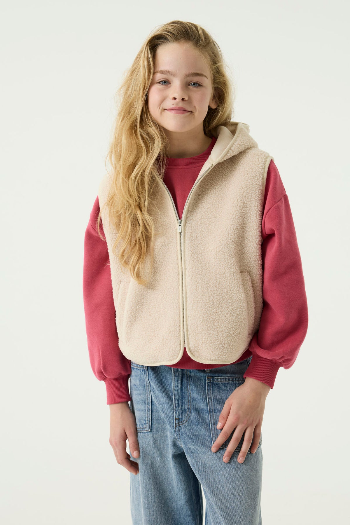Garcia Mädchen Jacken Soft Teddy