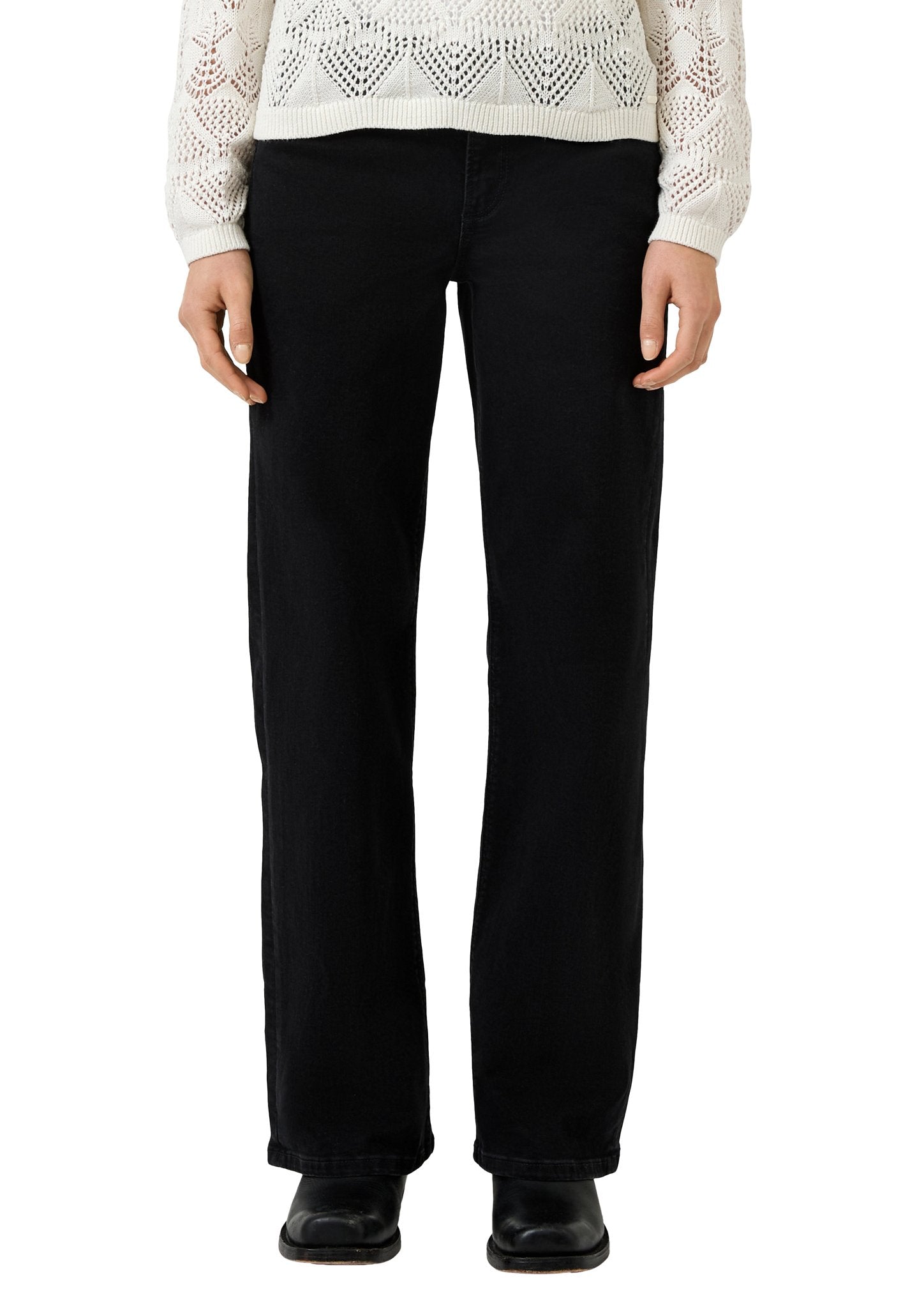QS by S.Oliver Damen Jeans Z Grey/Black
