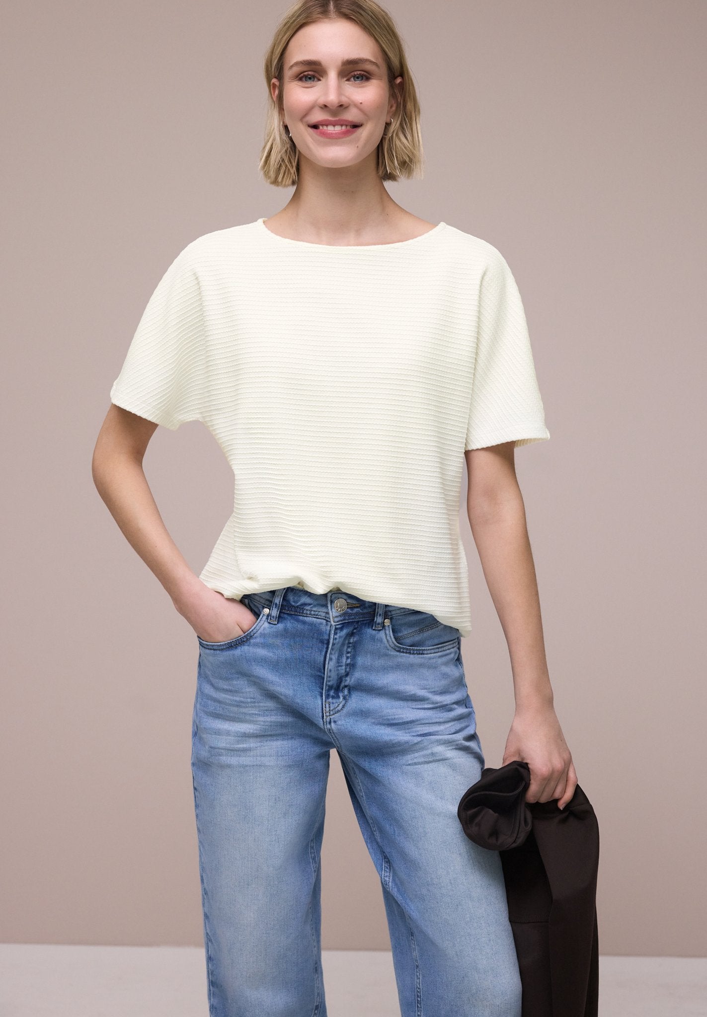 Street One Damen T-Shirts Off White