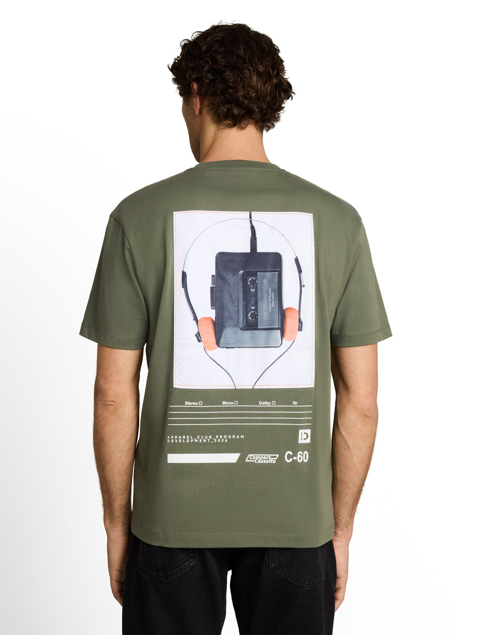 Tom Tailor denim Herren T-Shirts kurz Urban Olive Gre