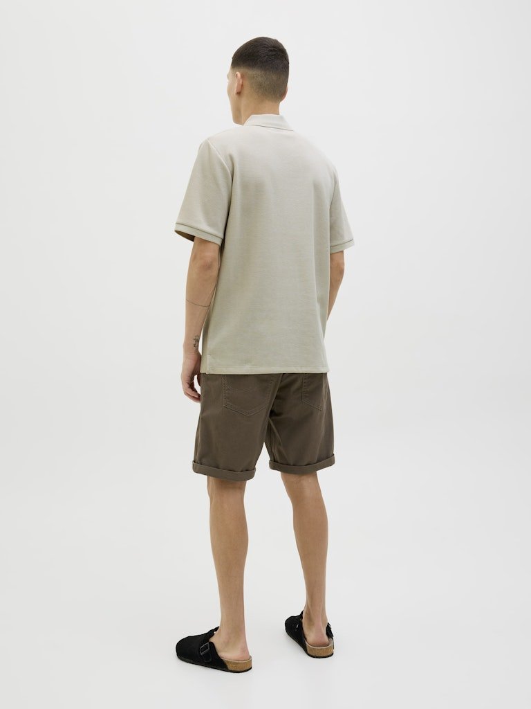 Jack & Jones Herren Polo-Shirts Moonbeam/Classi