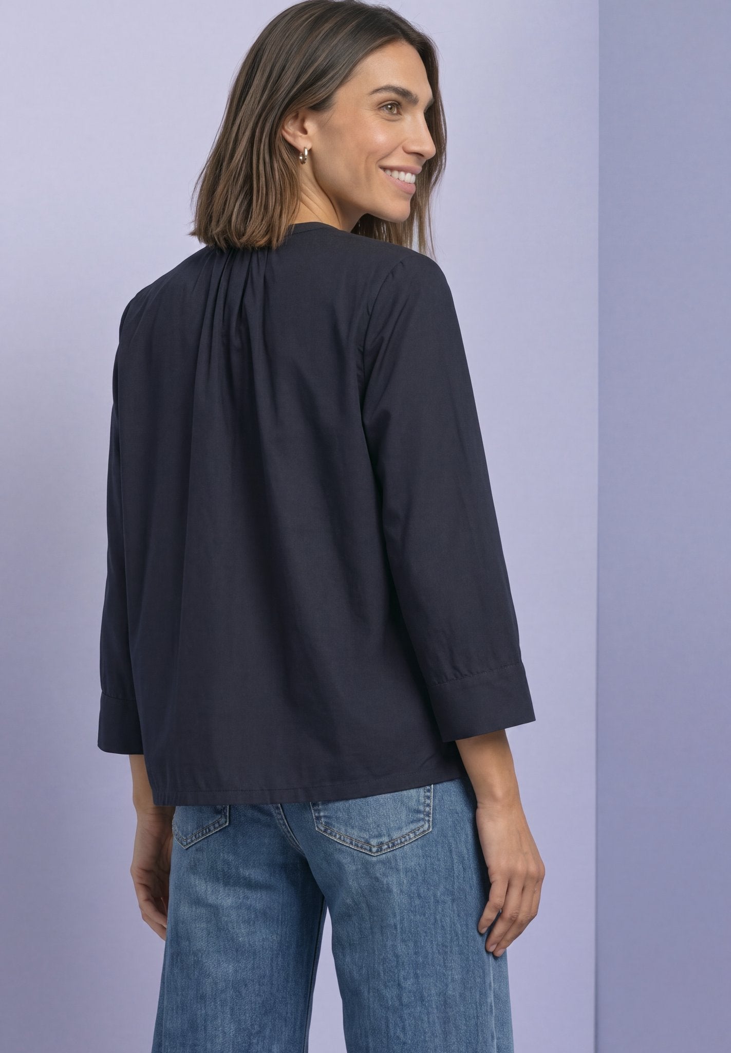 Street One Damen Blusen  Indigo Ni