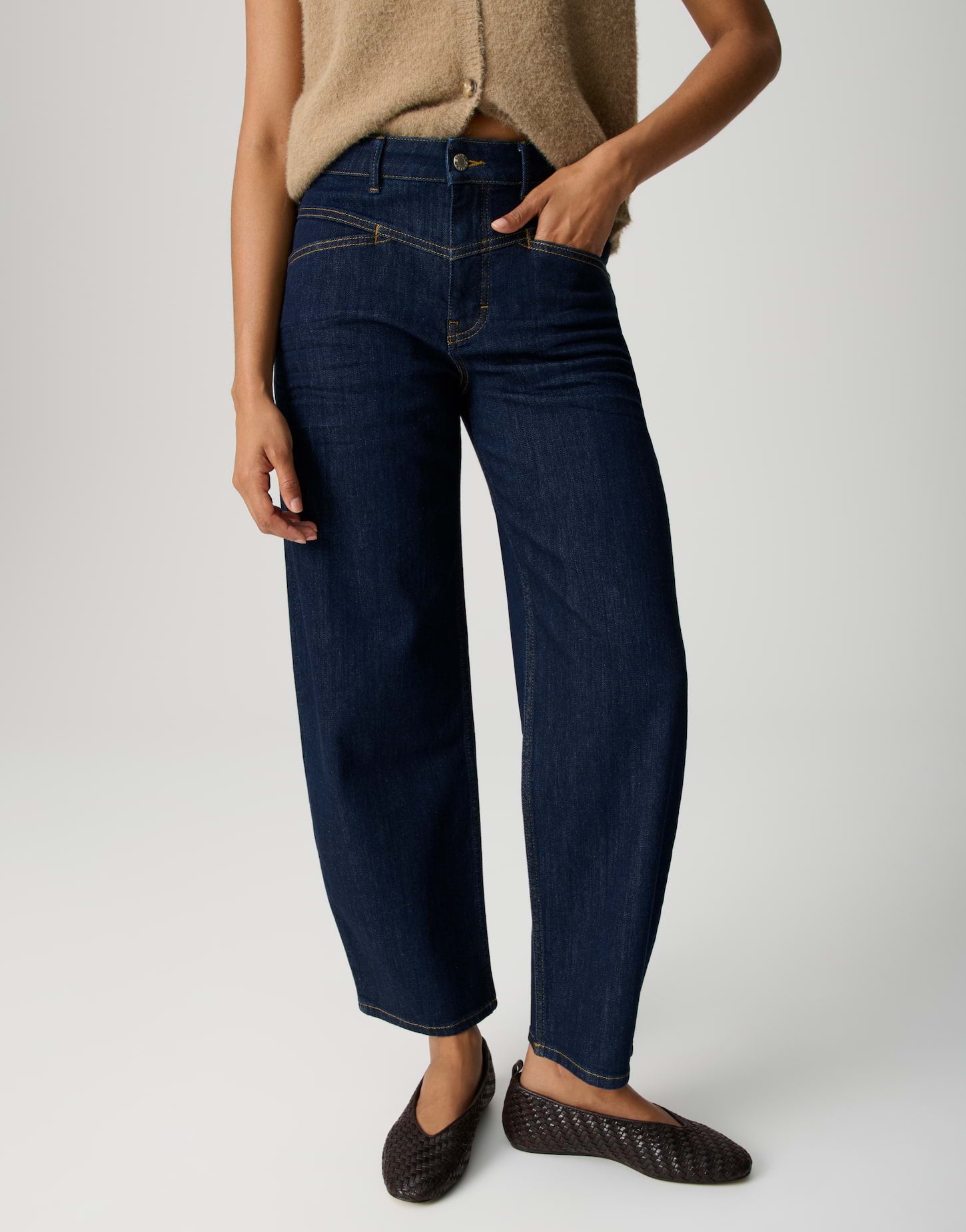Opus Pants Damen Jeans  Rinse