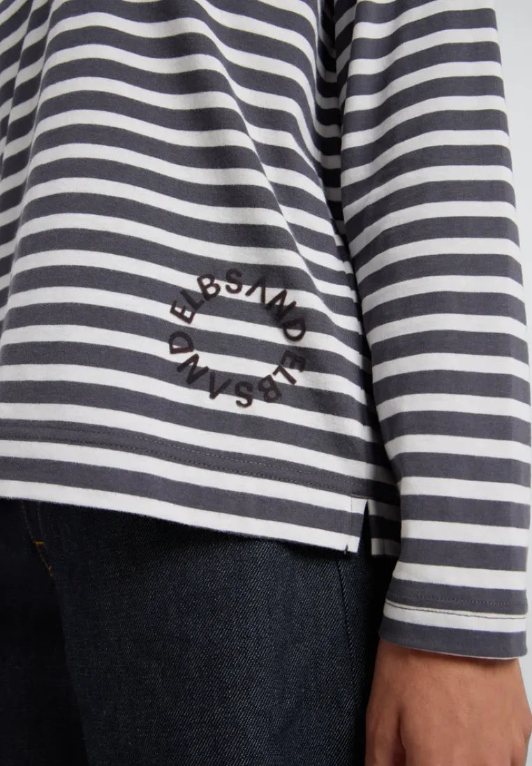 Elbsand Damen T-Shirts Charcoal_C