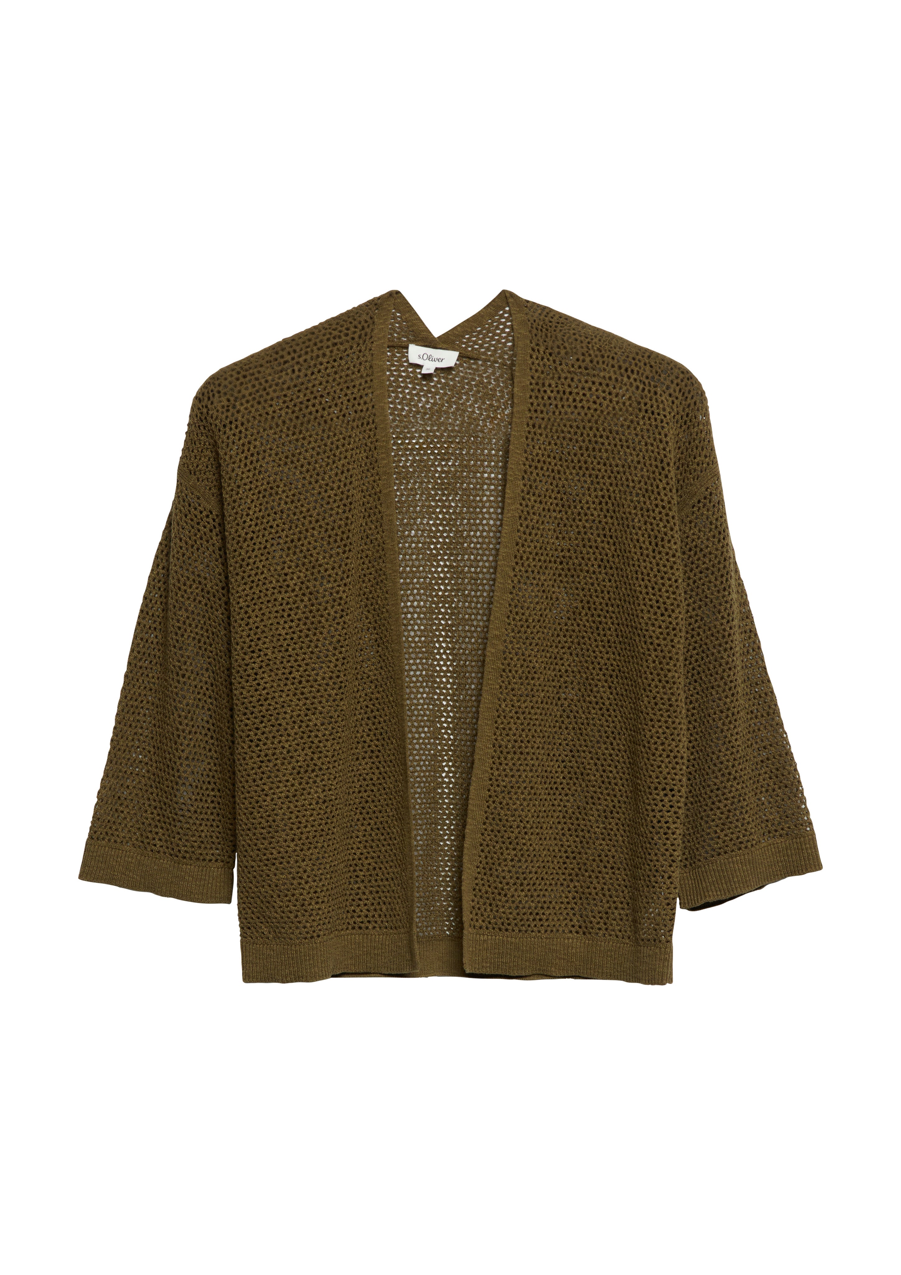 S. Oliver red Damen Strickjacken Brown