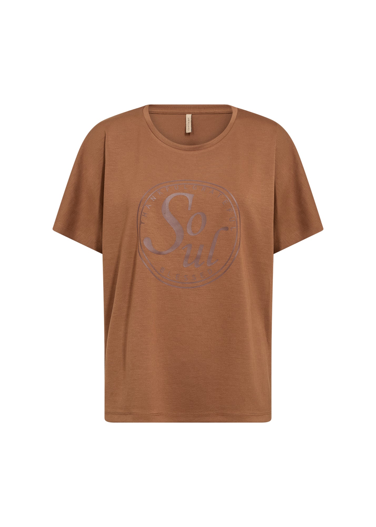 Soya Concept Damen T-Shirts Toffee