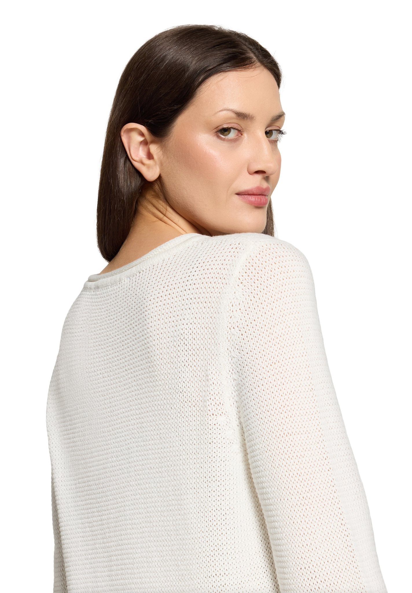 Betty & Co Damen Pullover Offwhite