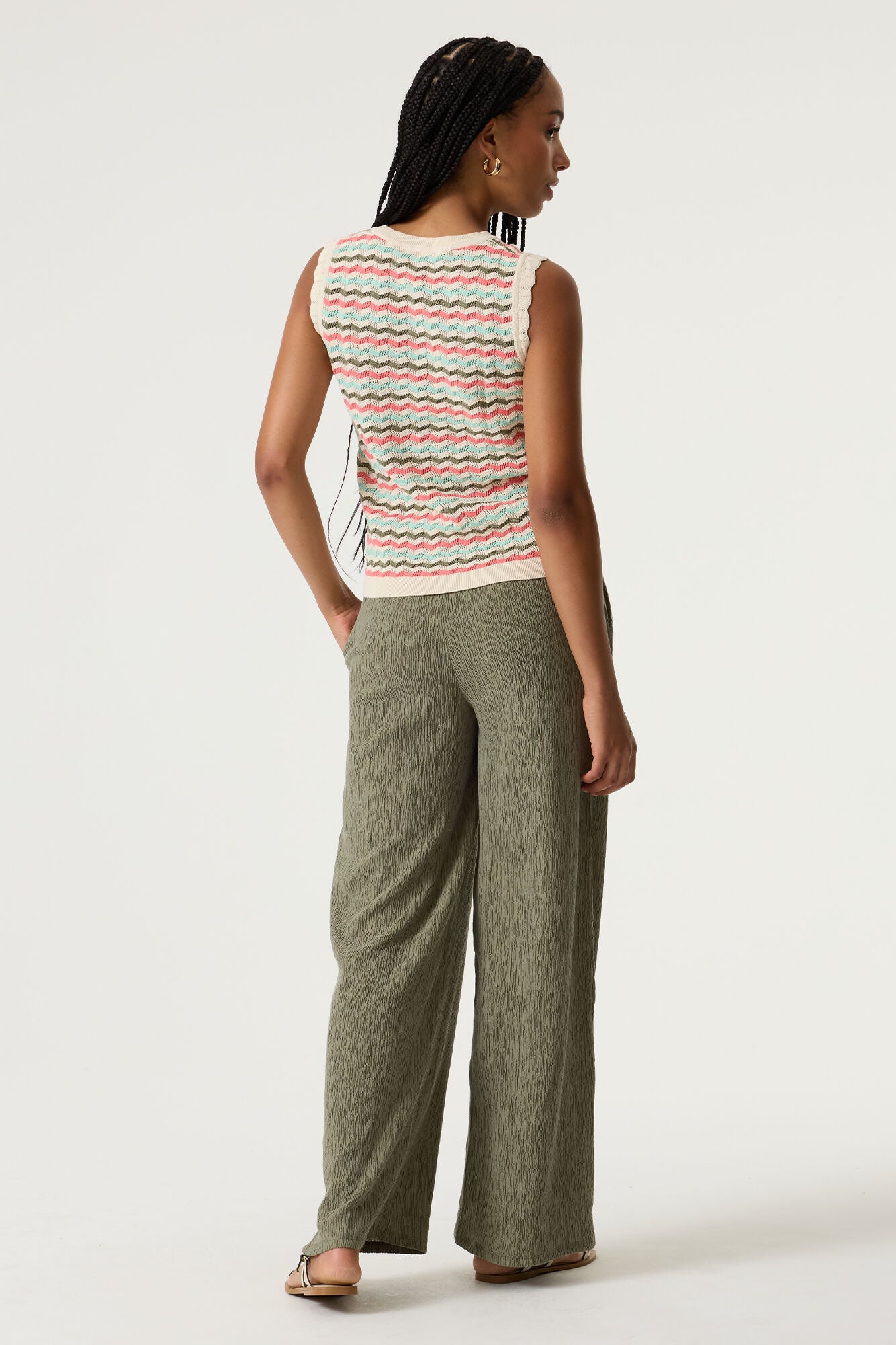 Garcia Damen T-Shirts Whitecap