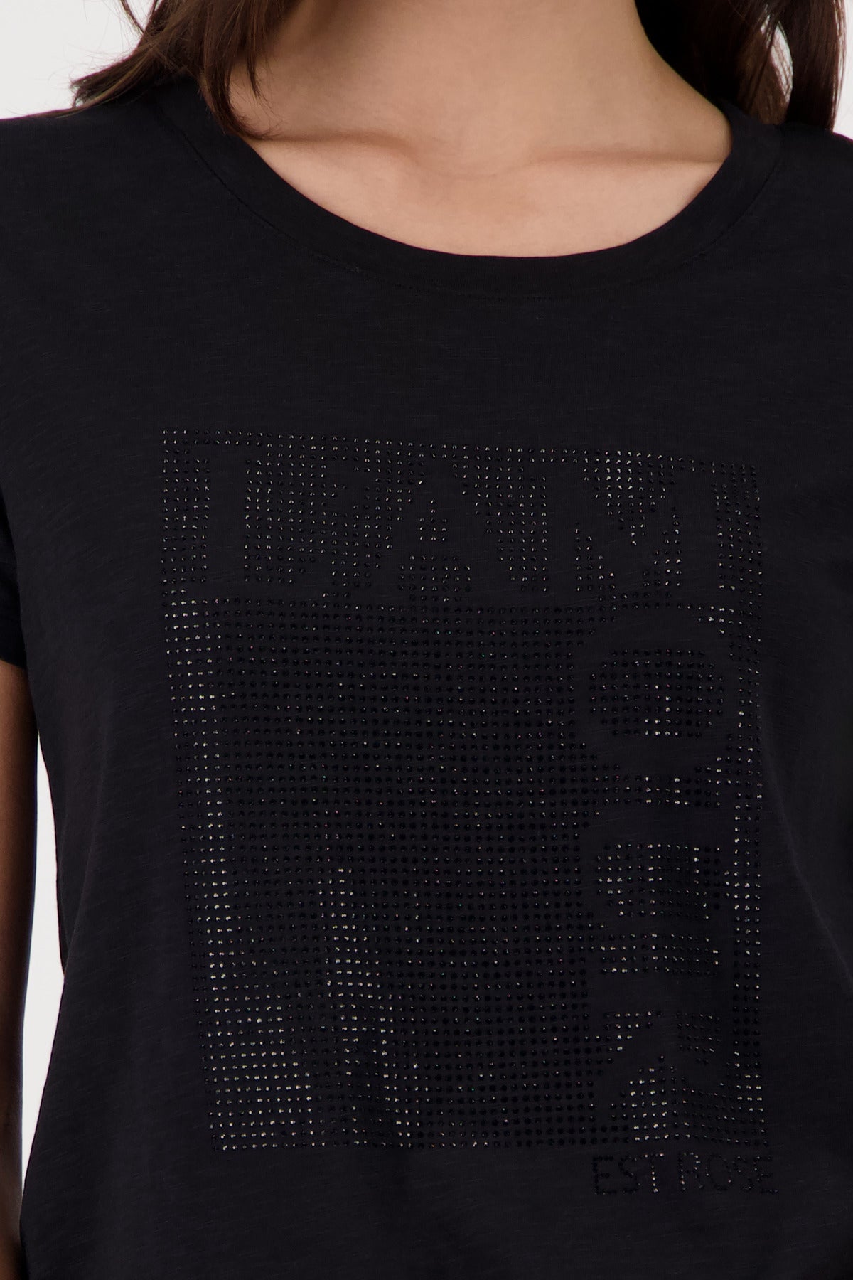 Monari Damen T-Shirts  Schwarz