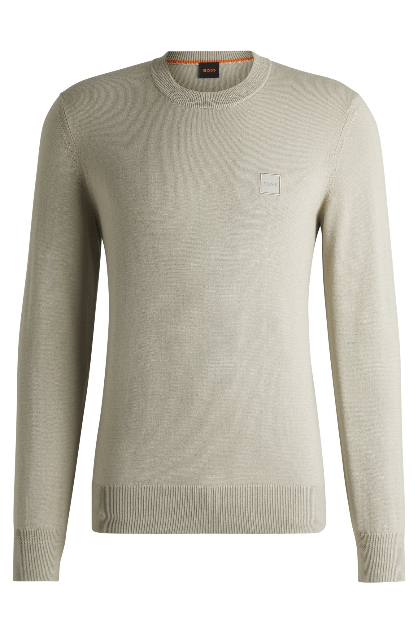 Boss Orange Herren Pullover Light Beige