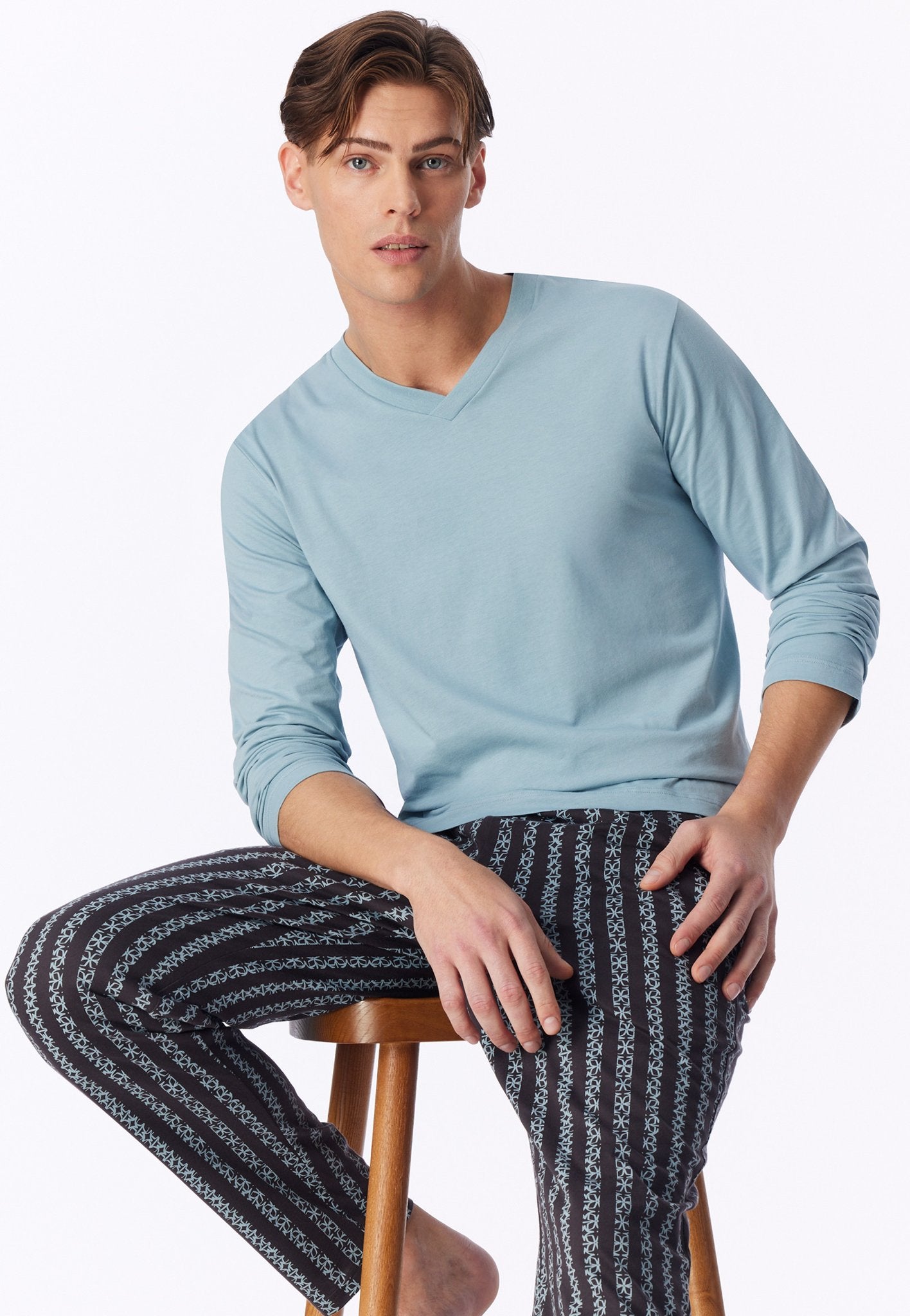 Schiesser Herren Eisblau