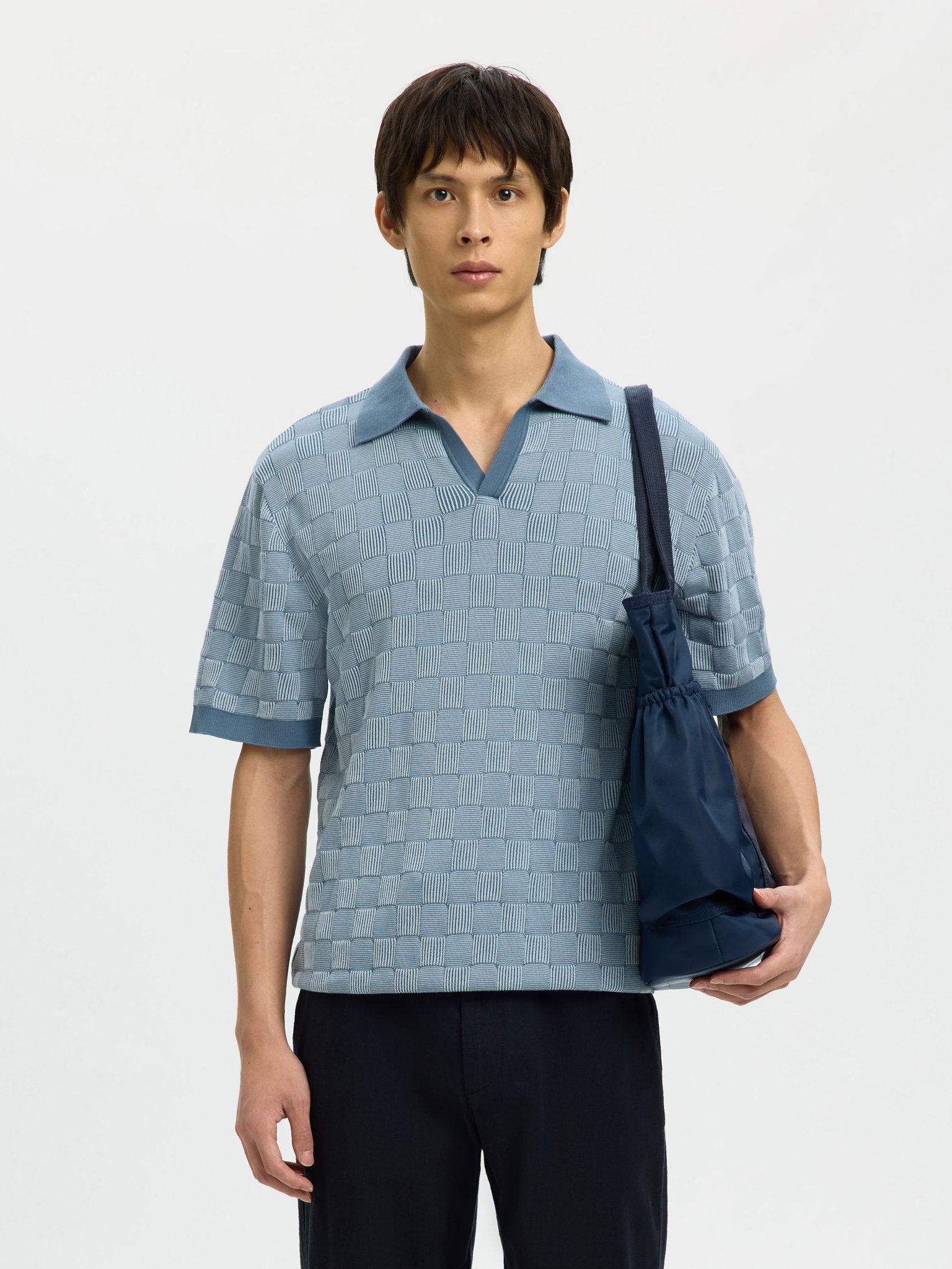 Selected homme Herren Polo-Shirts  Blue
