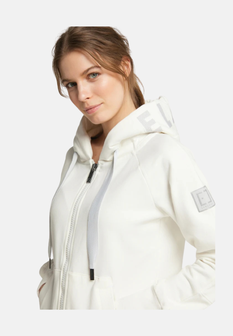 Elbsand Damen Sweatjacken  Cloud White