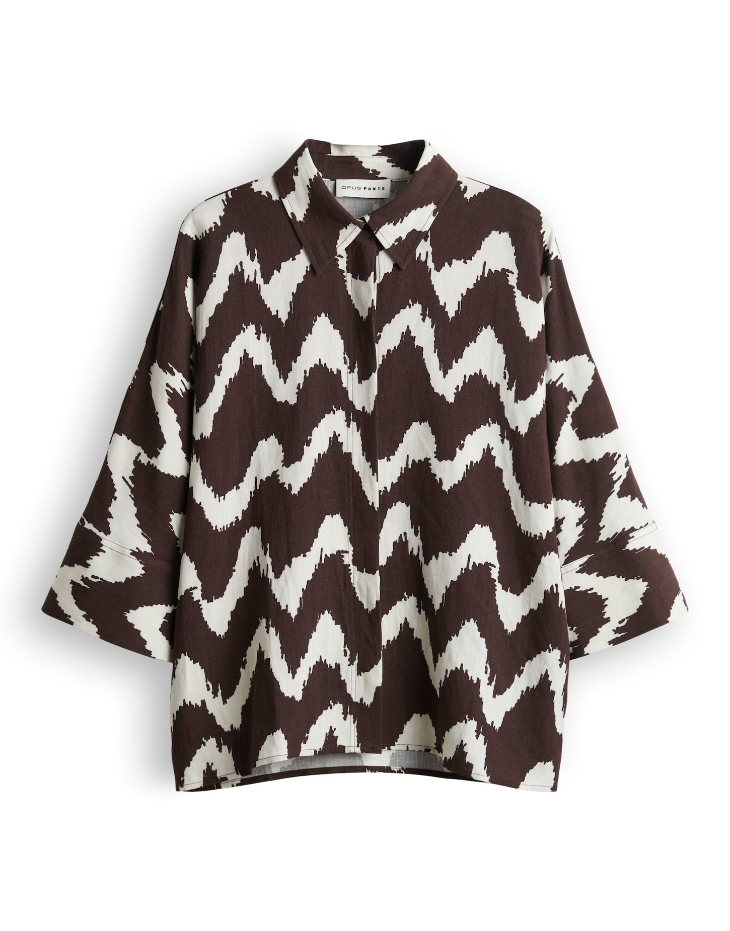 Opus Pants Damen Blusen  Coffee Be