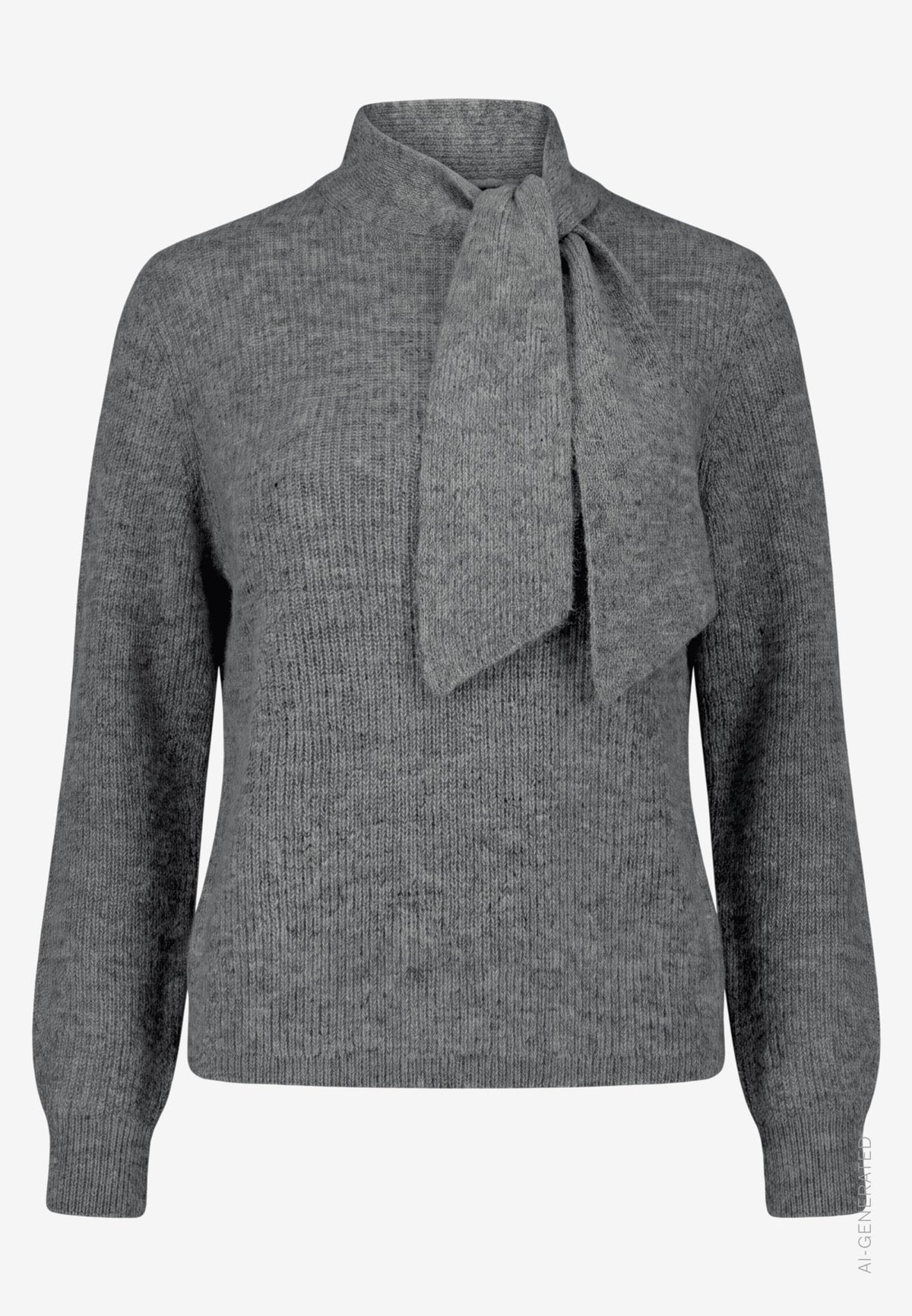 Zero Damen Pullover True Grey Melan