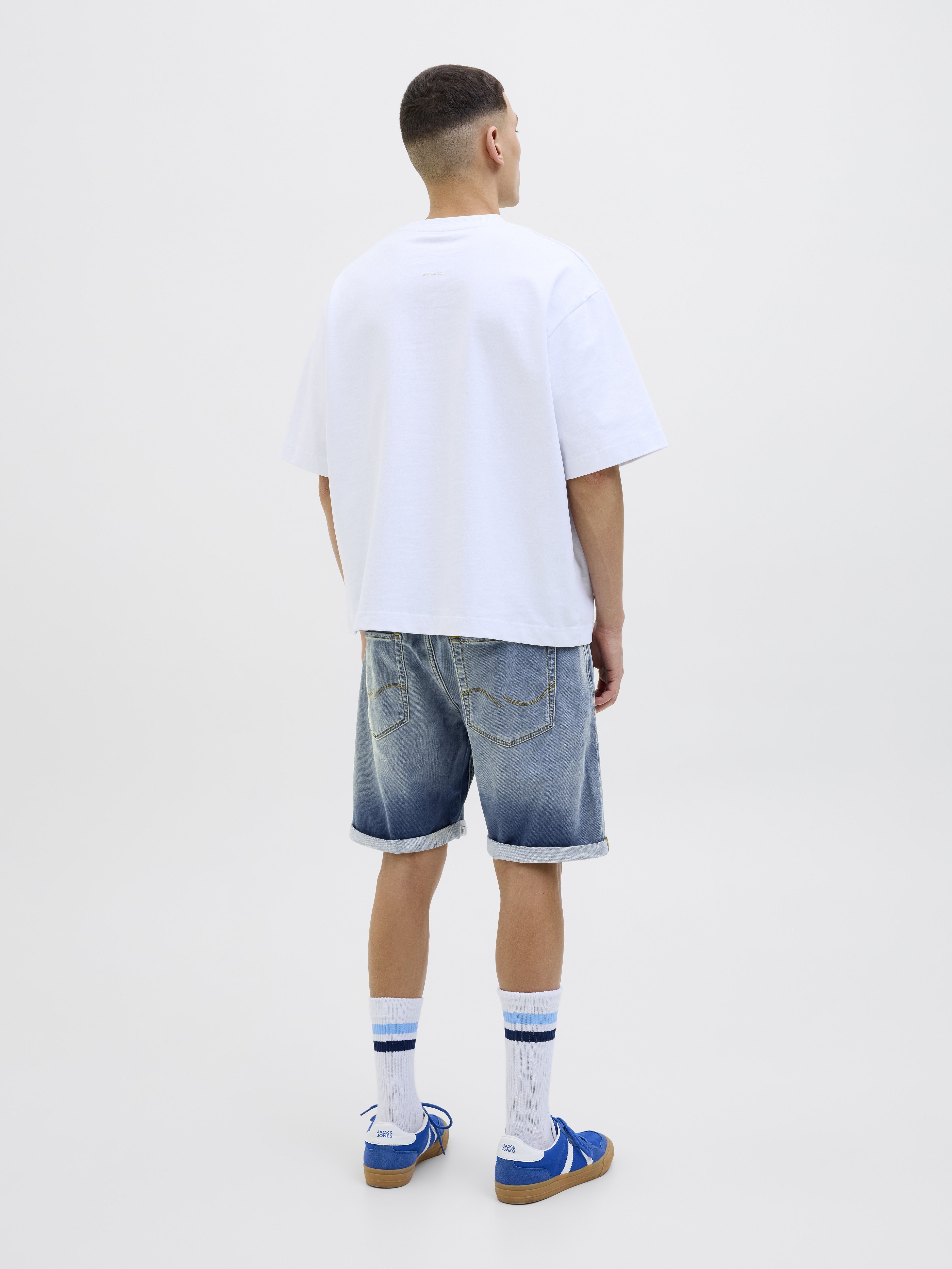 Jack & Jones Herren Shorts Blue Denim