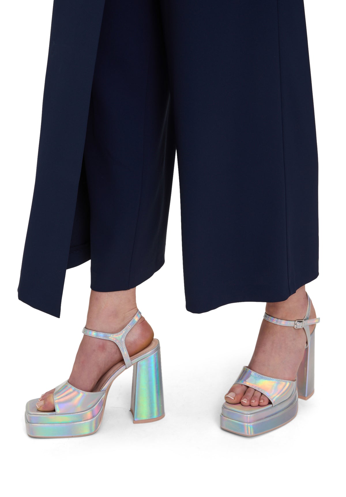 Cartoon Damen Hosen Maritime Blue