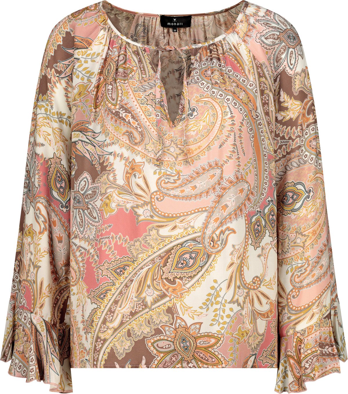 Monari Damen Blusen Mocca Gemus