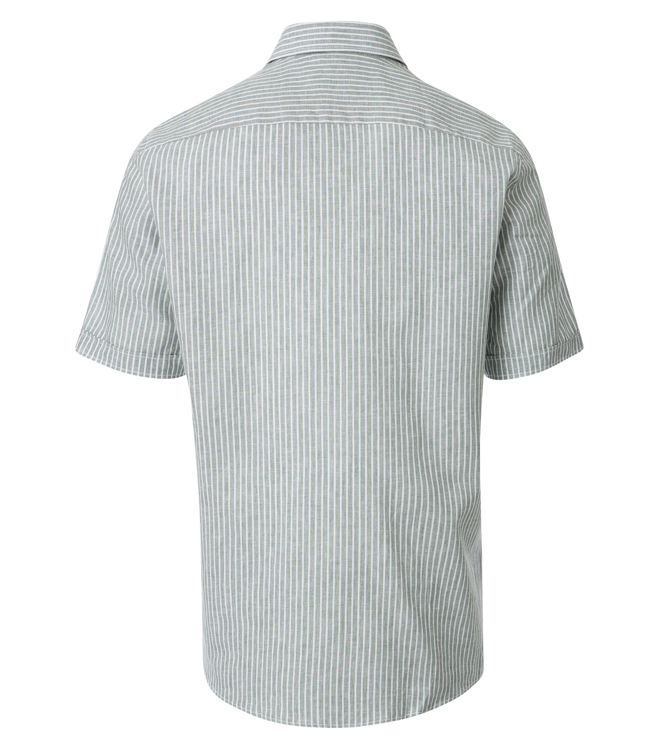 Casa Moda Herren Hemden kurz  Gruen