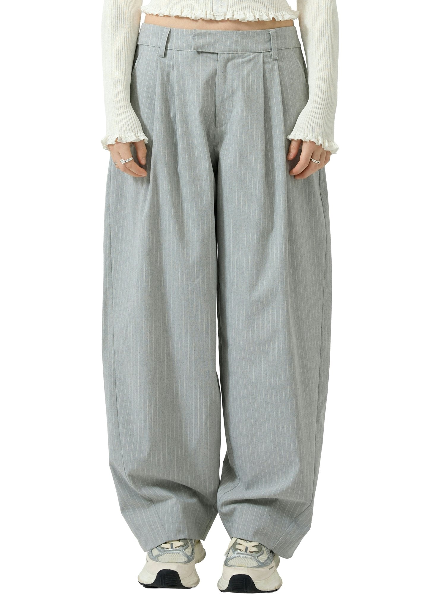 QS by S.Oliver Damen Hosen Grey/Black
